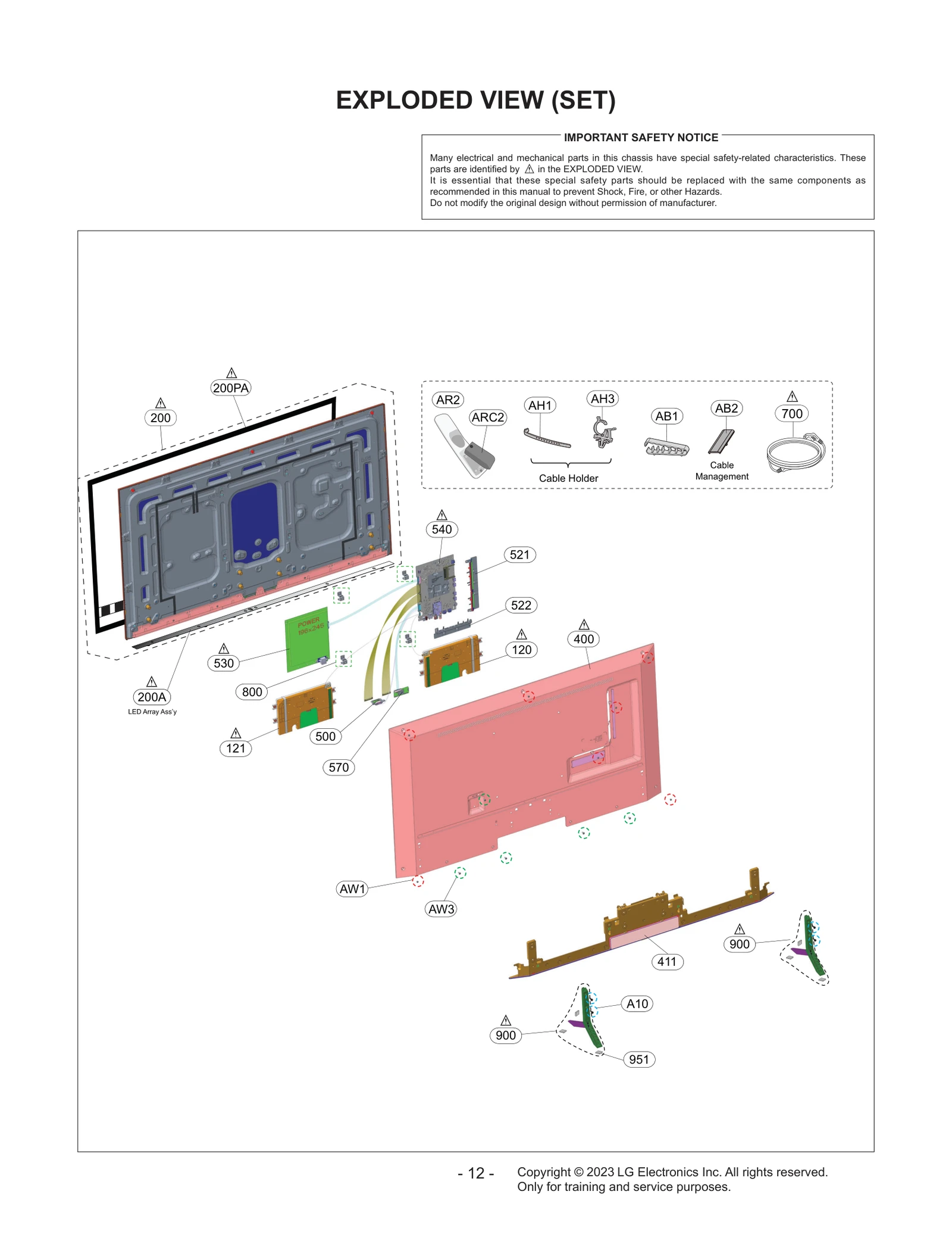 Mainboard BPR Total Assembly