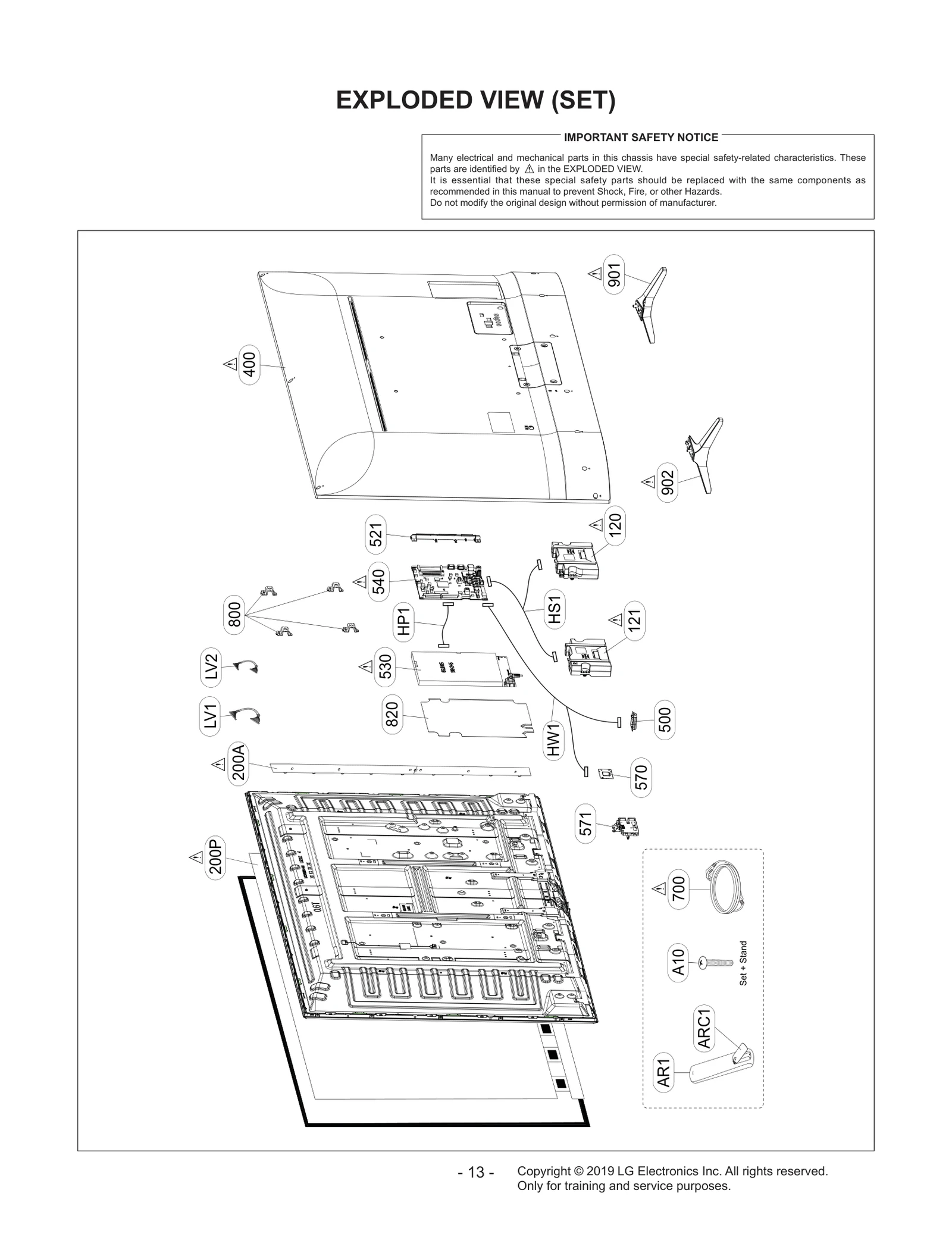 Mainboard BPR Total Assembly