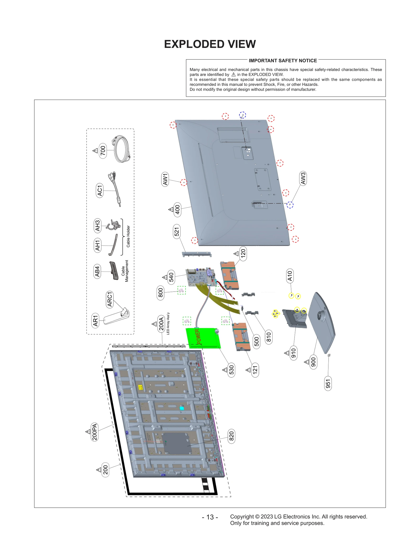 Mainboard BPR Total Assembly