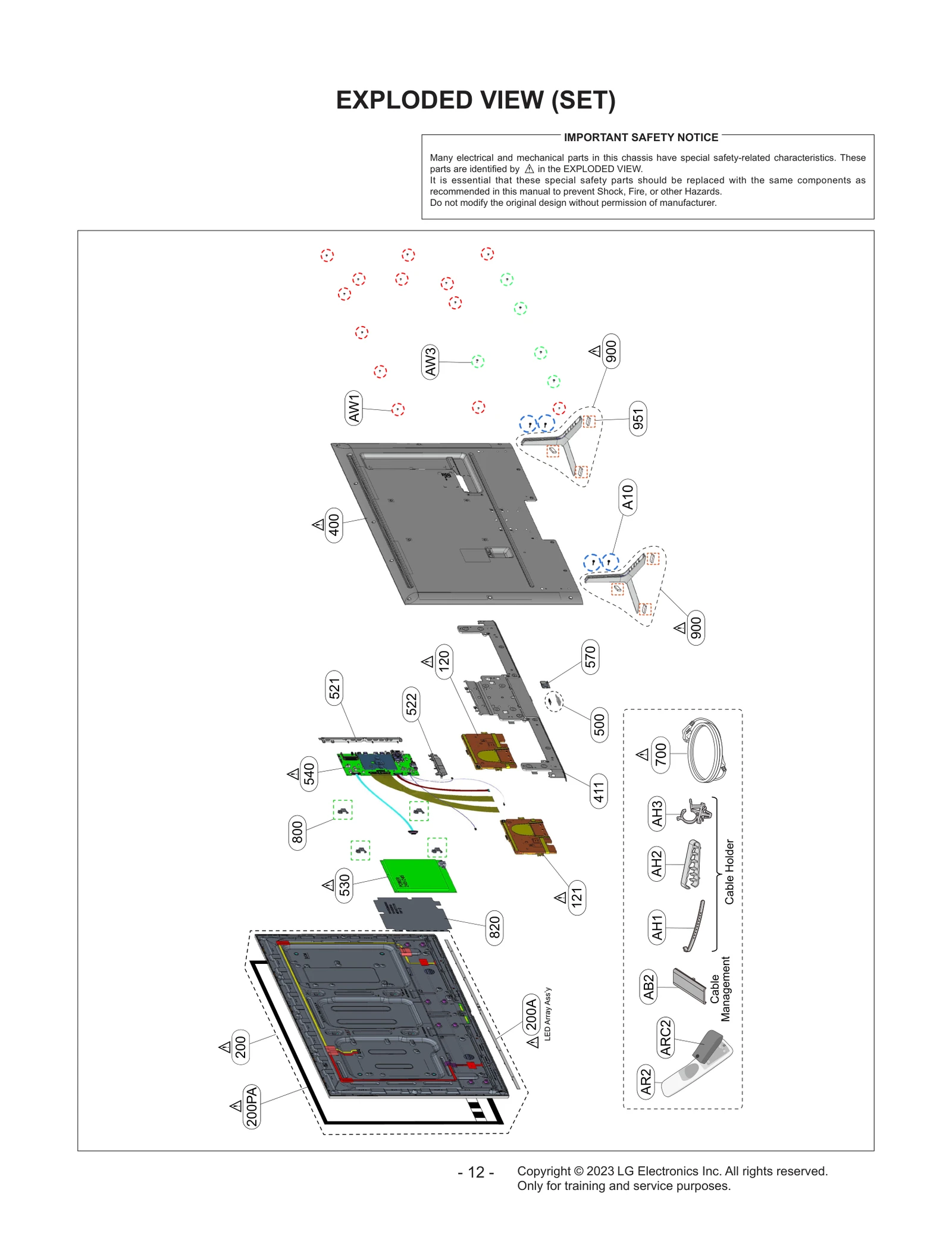 Mainboard BPR Total Assembly