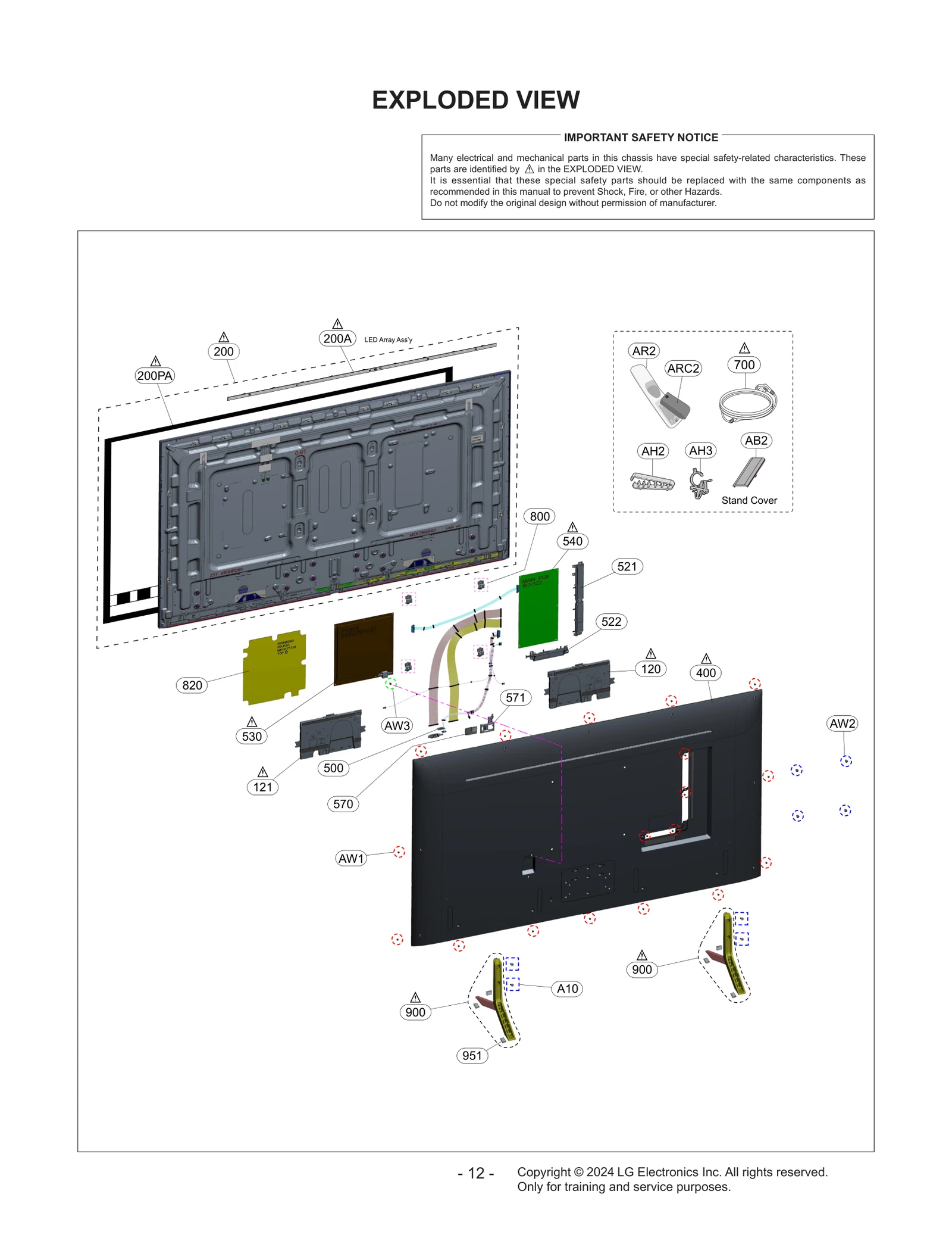 Mainboard BPR Total Assembly
