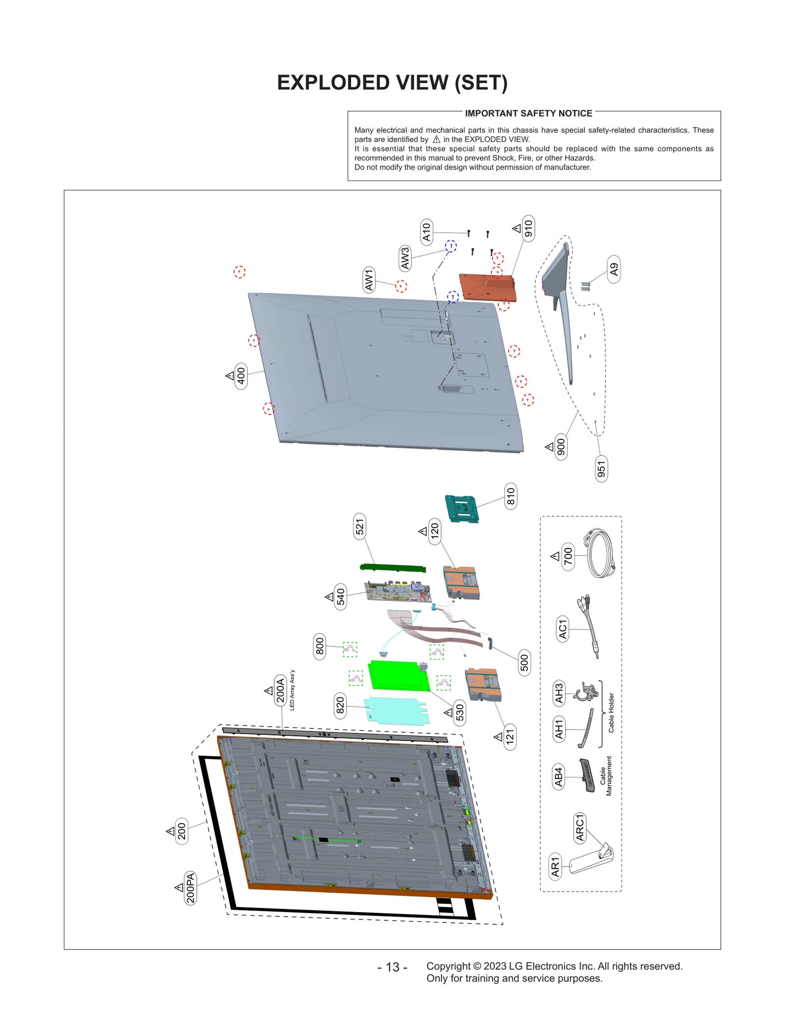 Mainboard BPR Total Assembly