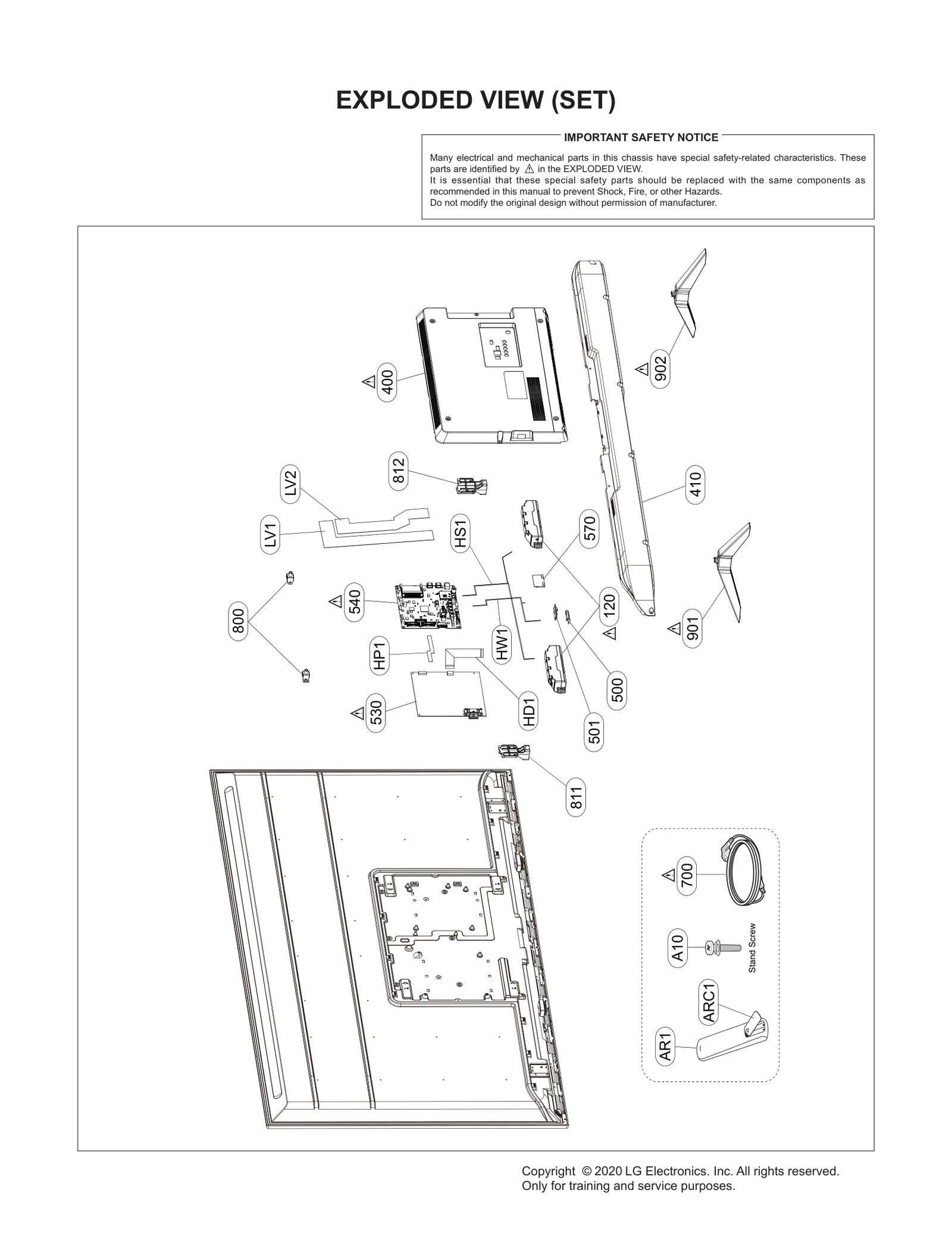 Mainboard BPR Total Assembly