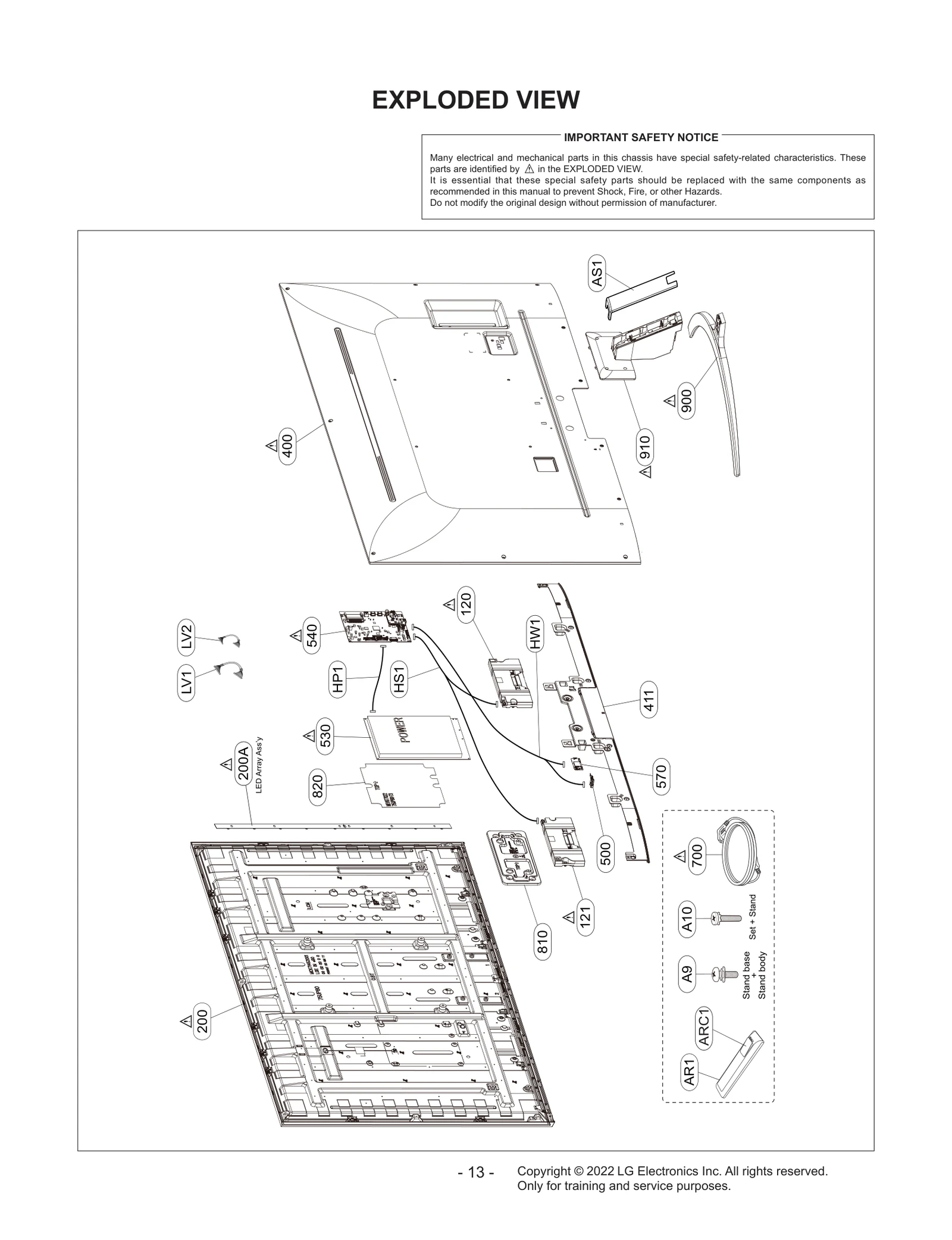Mainboard BPR Total Assembly