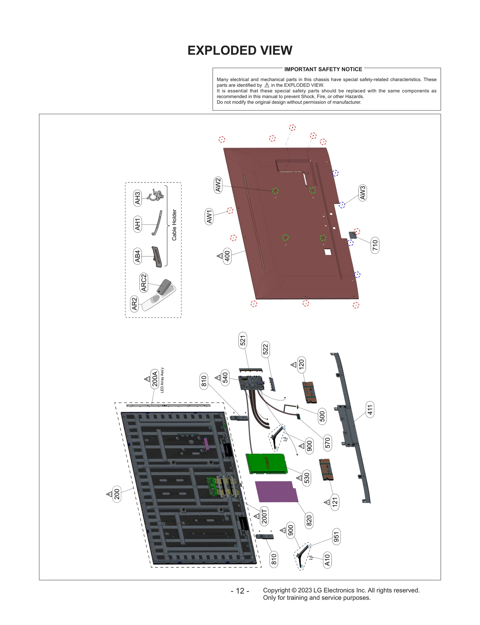 Mainboard BPR Total Assembly