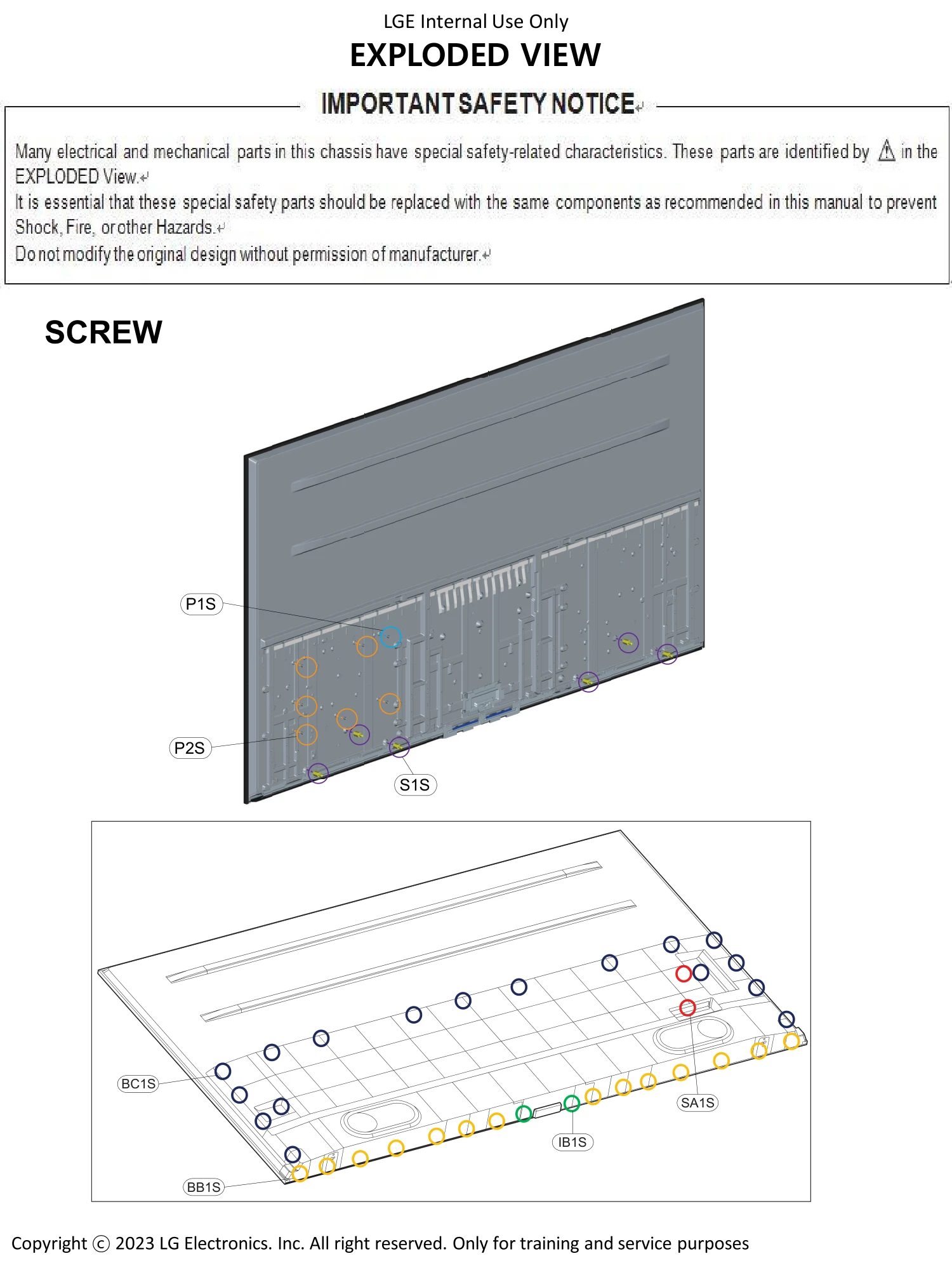 Air Conditioner Screw Assembly