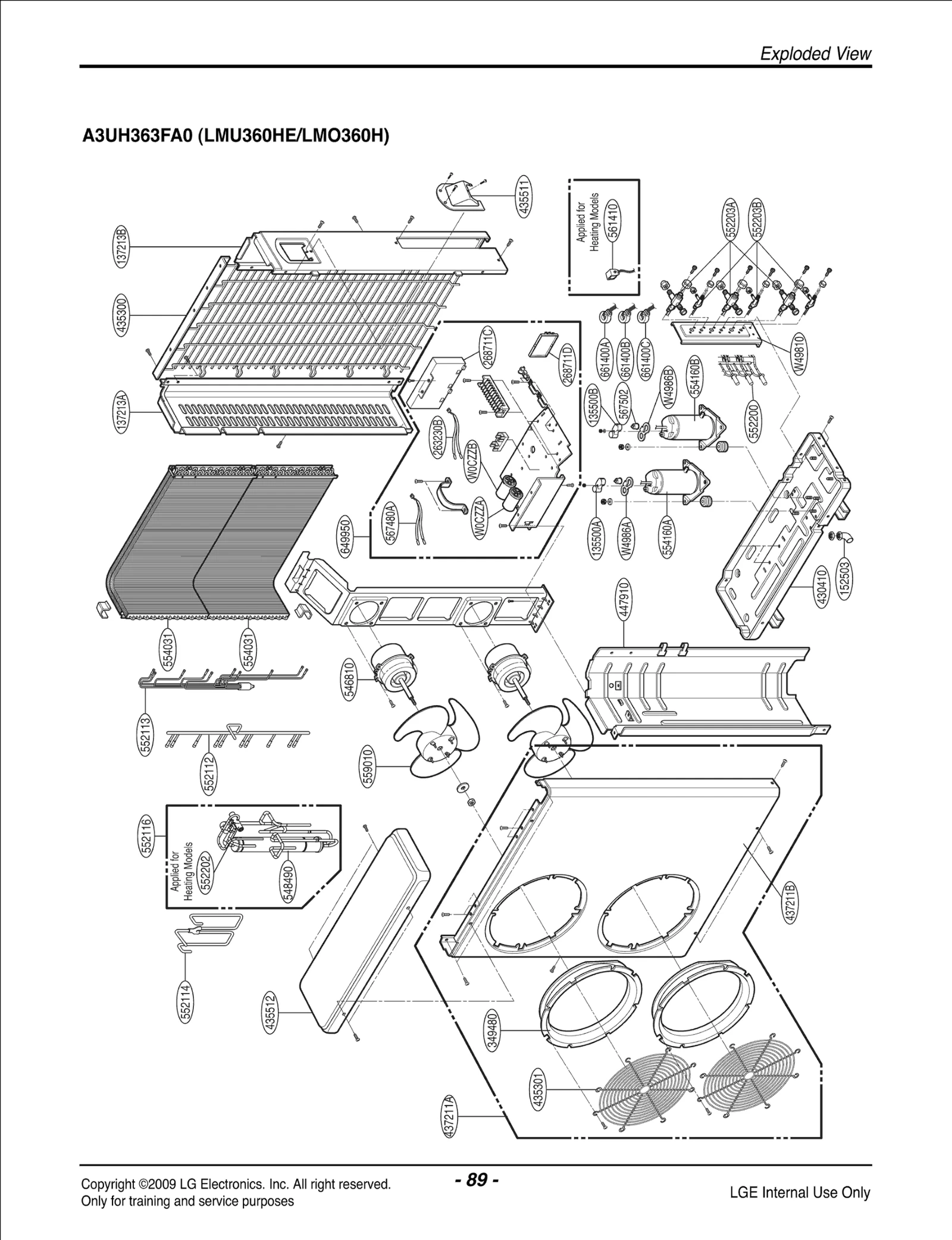 Bending Condenser Assembly