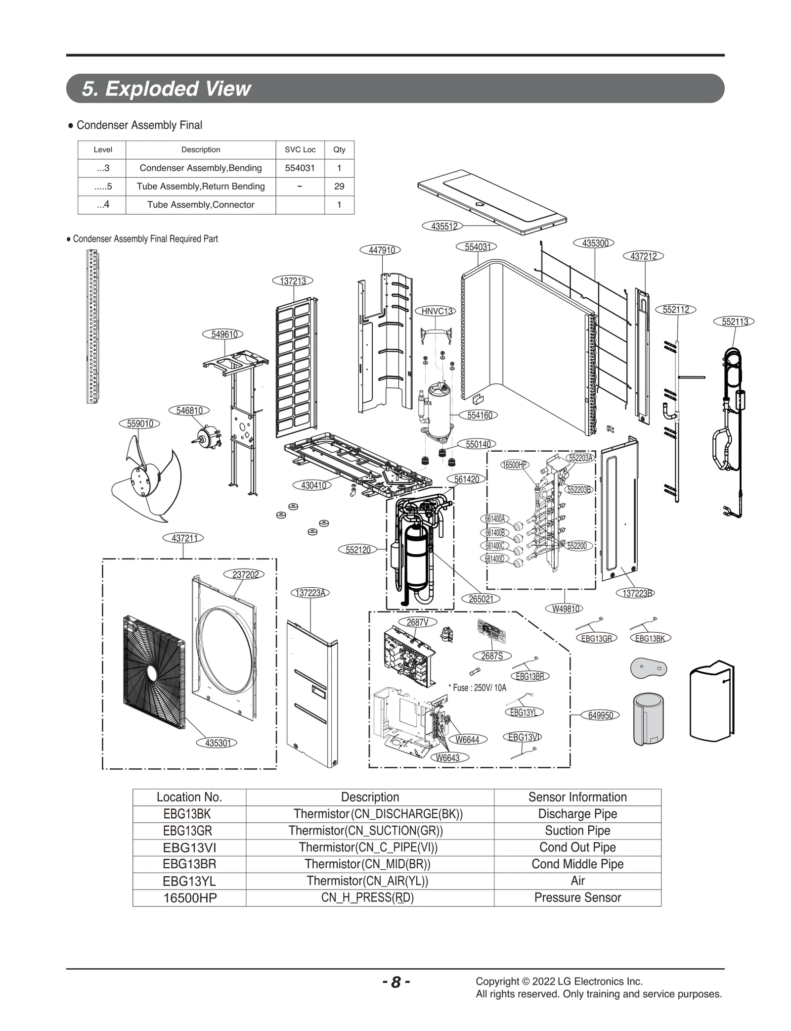 NTC Thermistor Assembly