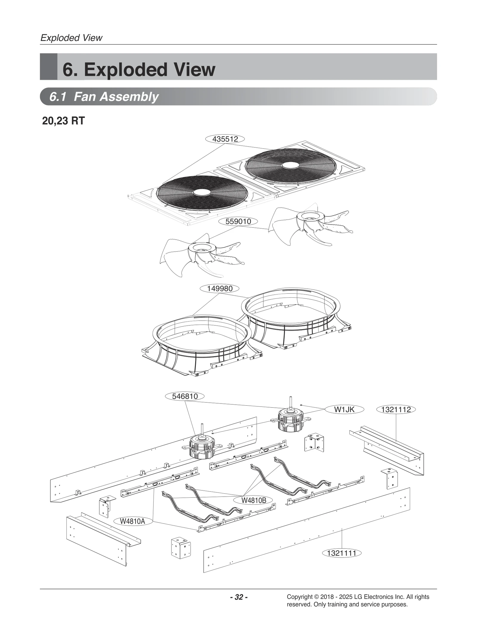 Outdoor Motor Assembly - DC