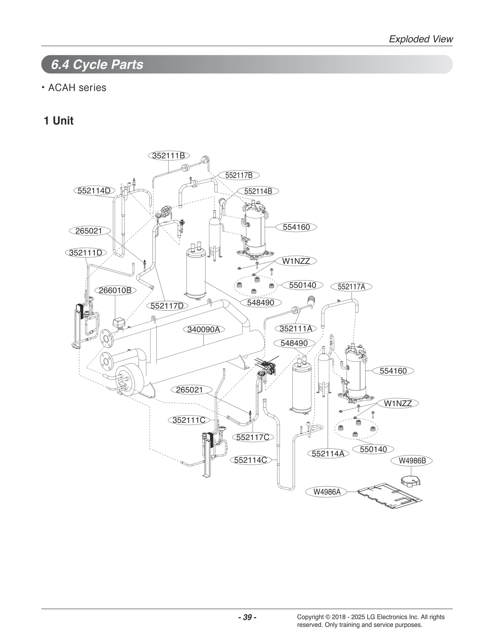 Outdoor Discharge Tube Assembly
