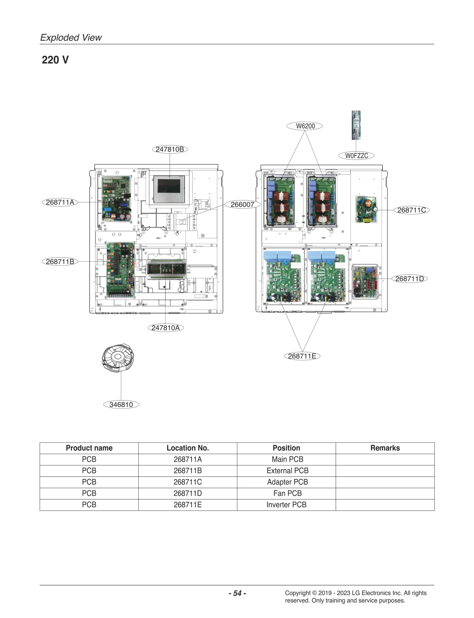 Main PCB Assembly