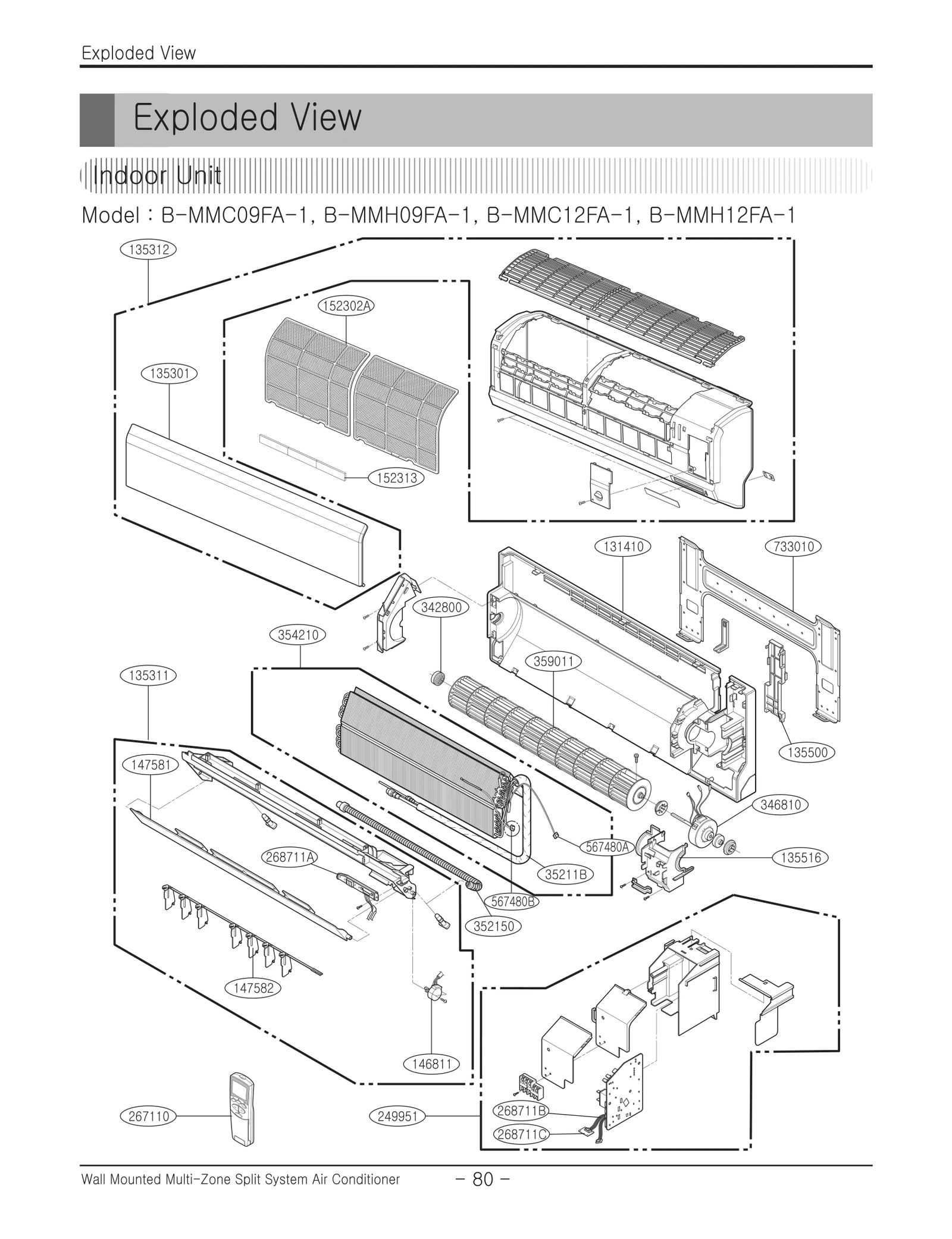 Indoor Discharge Grille Assembly