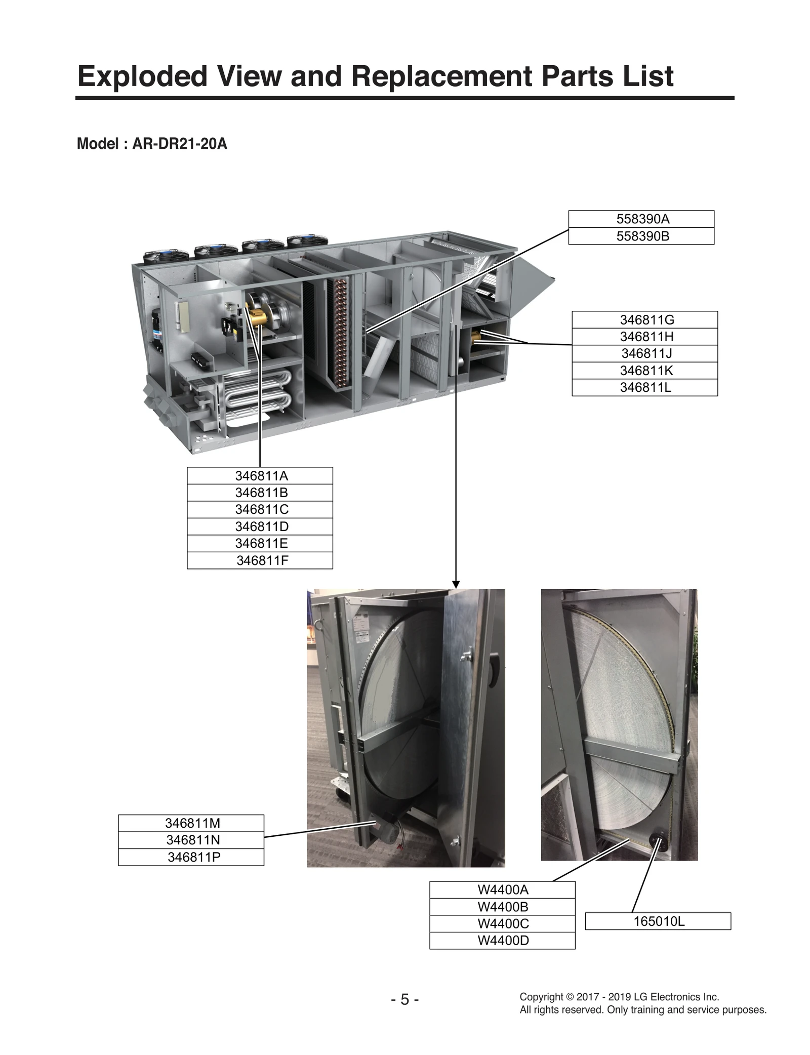 Air Conditioner Motor Assembly