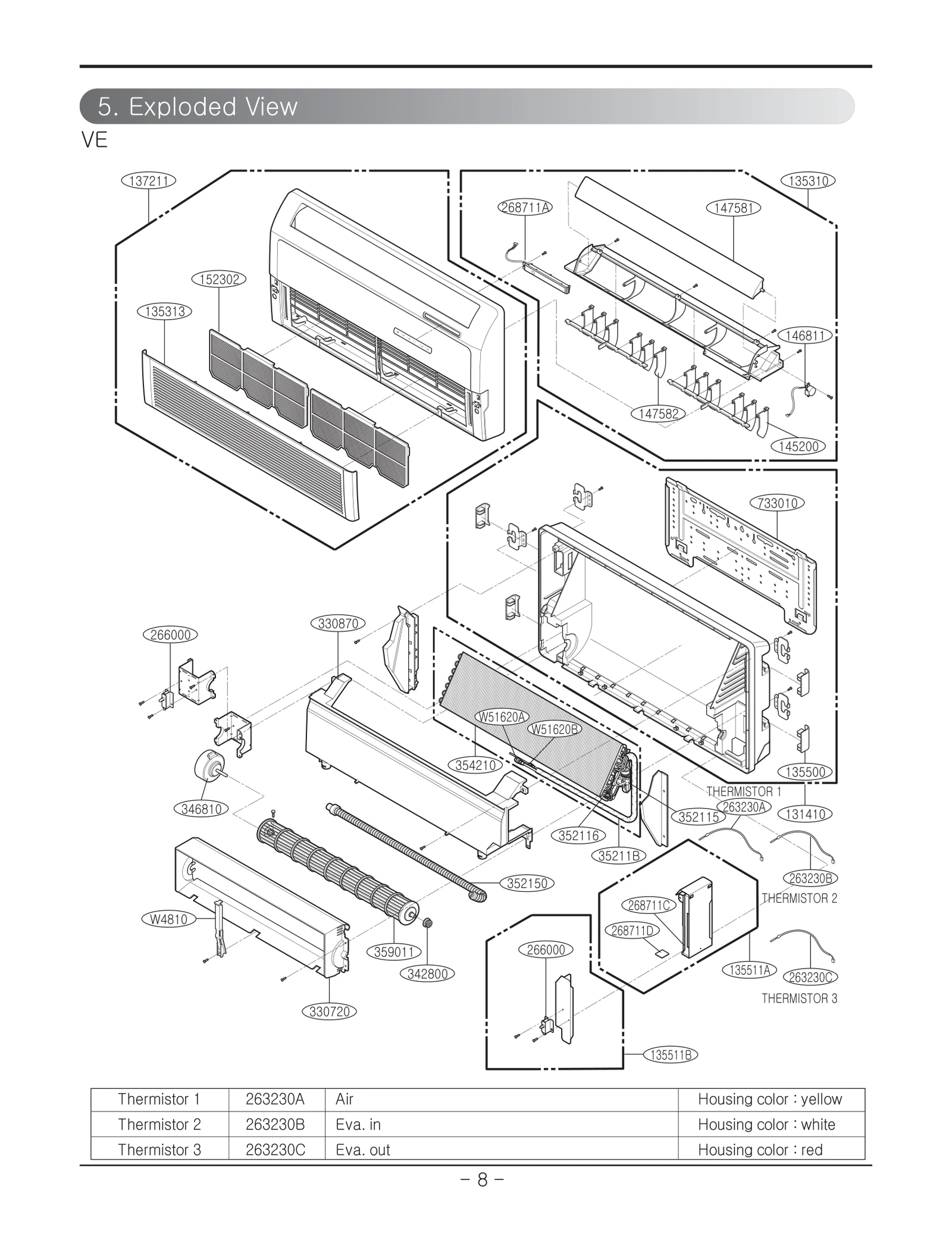 Thermistor Assembly