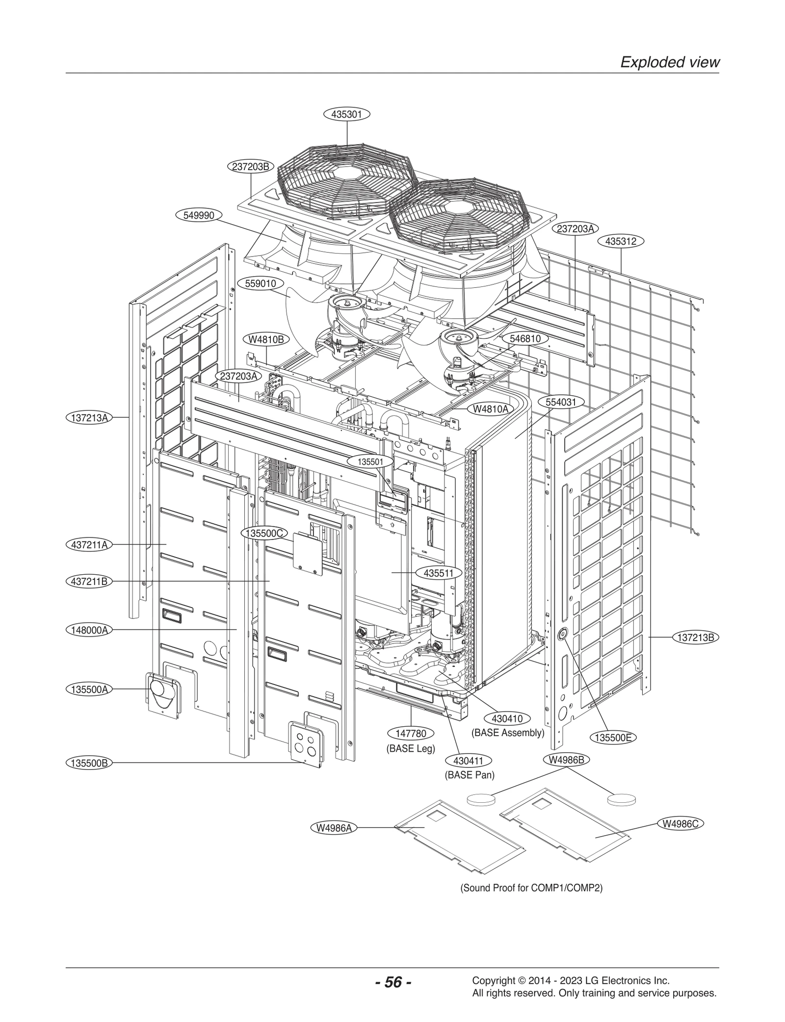 Bending Condenser Assembly