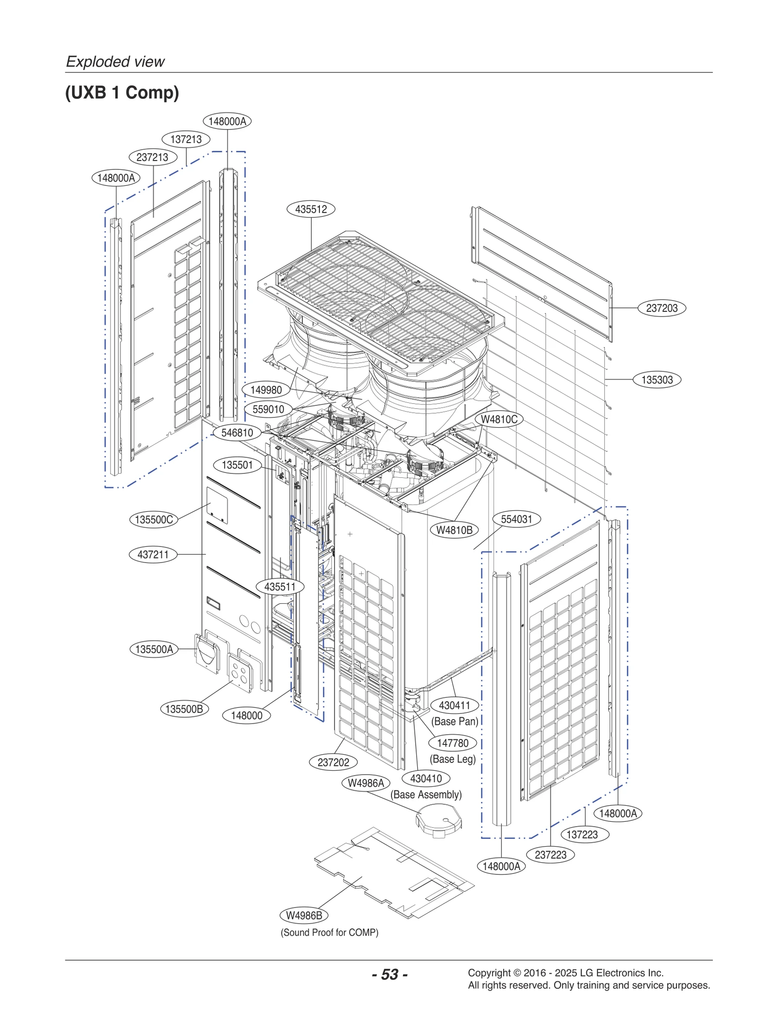 Outdoor DC Motor Assembly