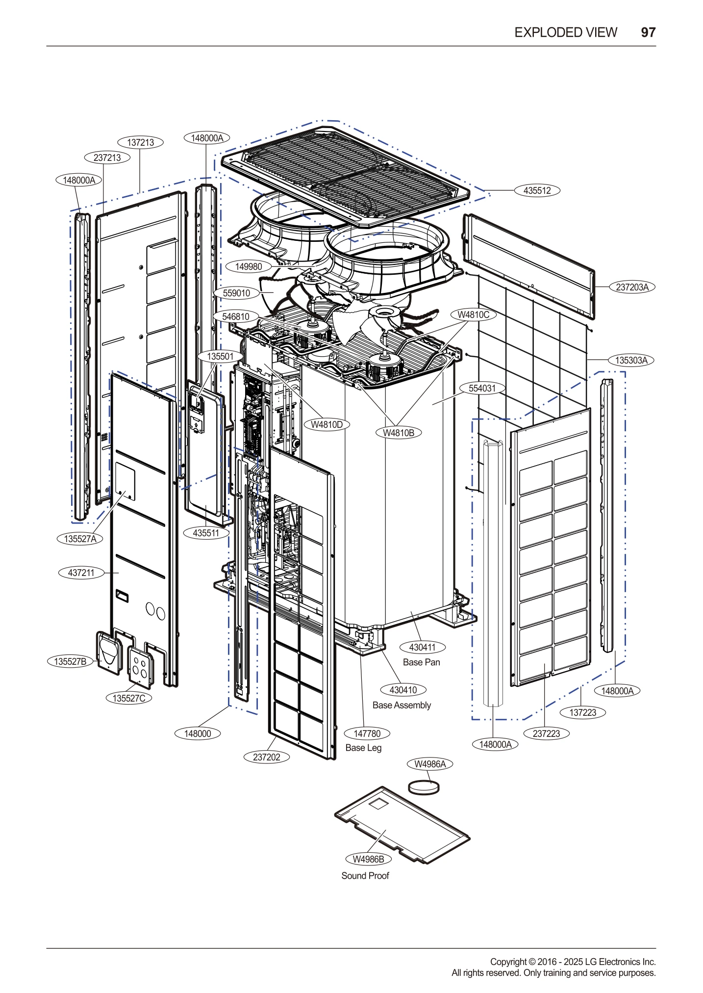 Outdoor DC Motor Assembly