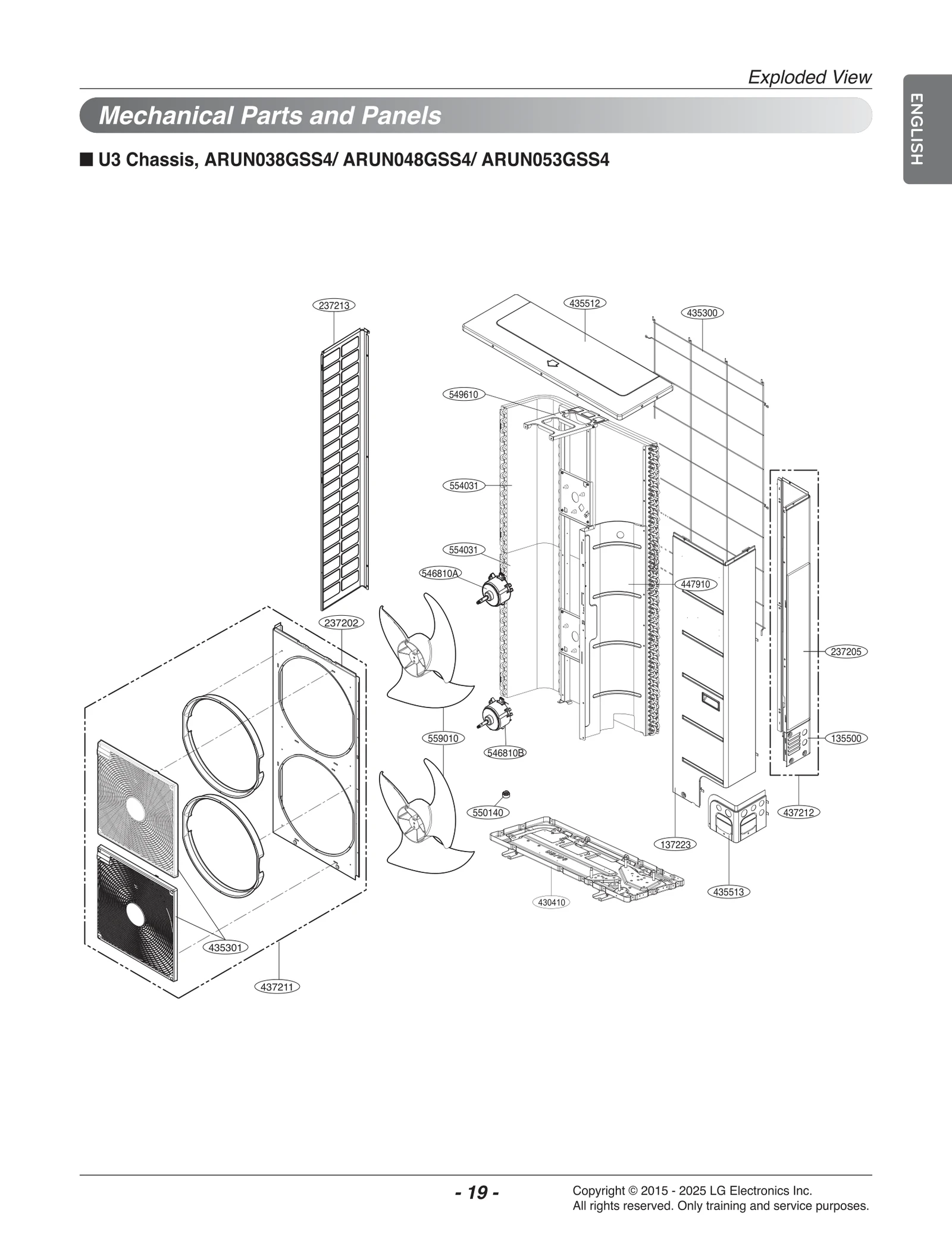 Bending Condenser Assembly