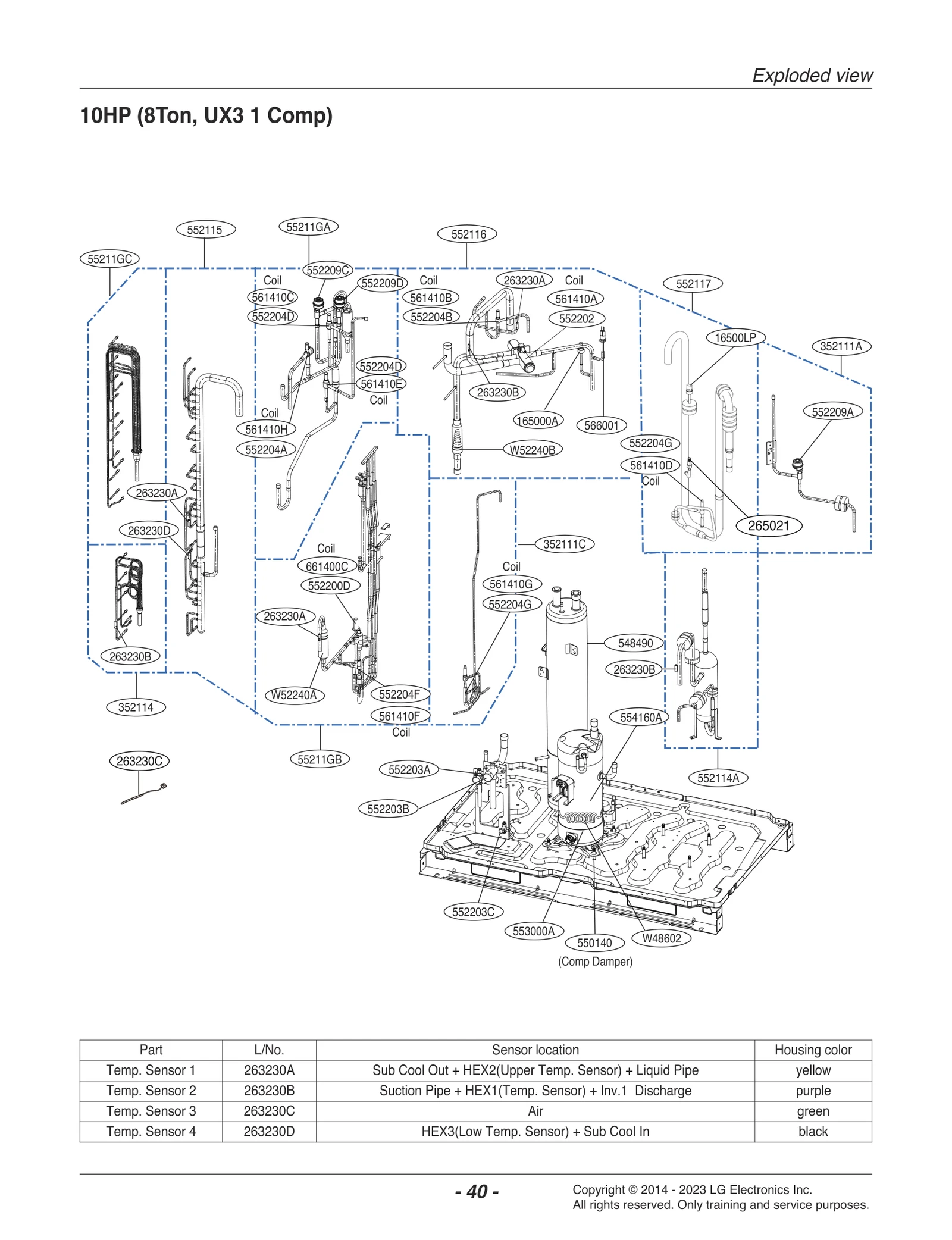 Reverse Tube Assembly