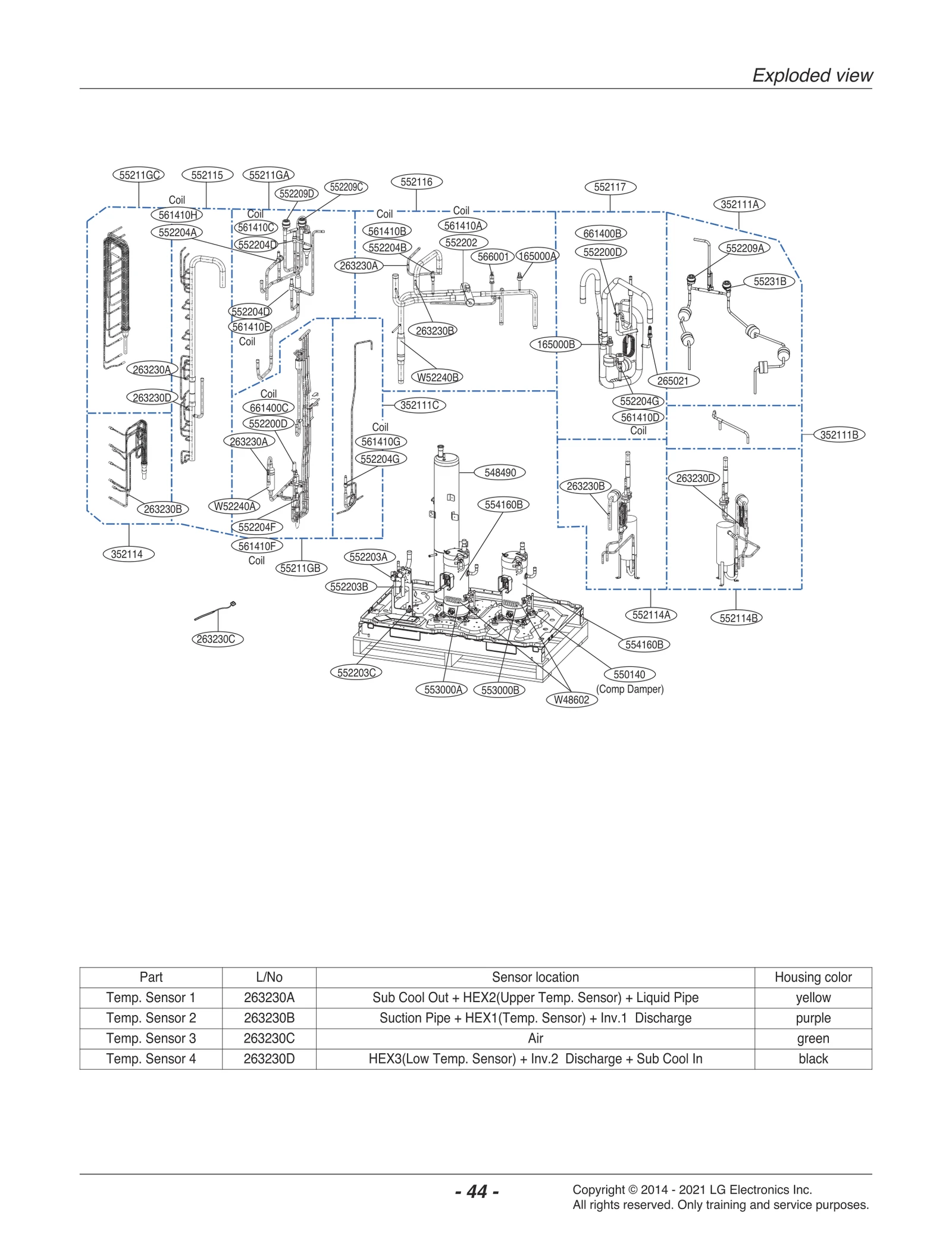 Discharge Tube Assembly