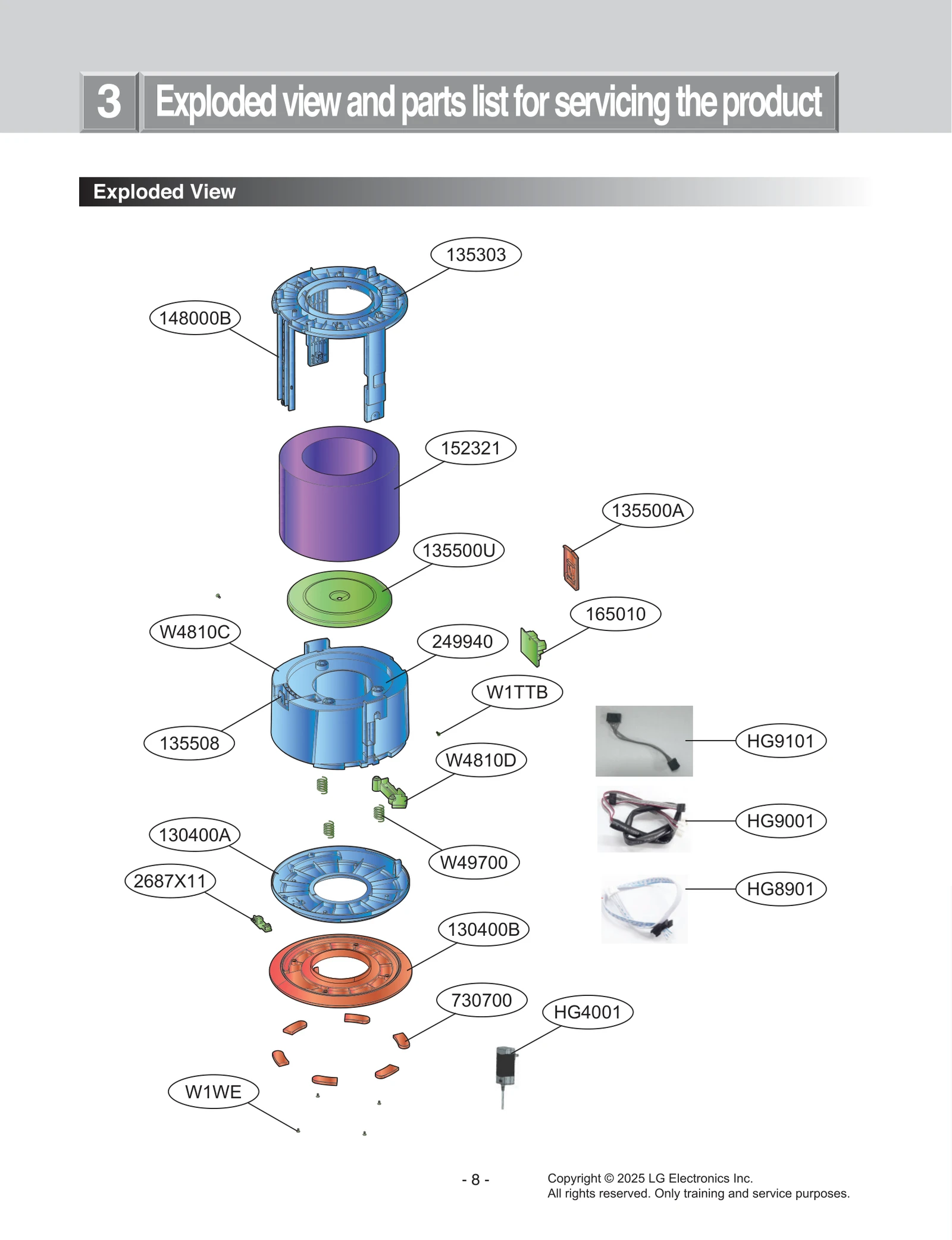 , Fastener/Fitting OS SVC