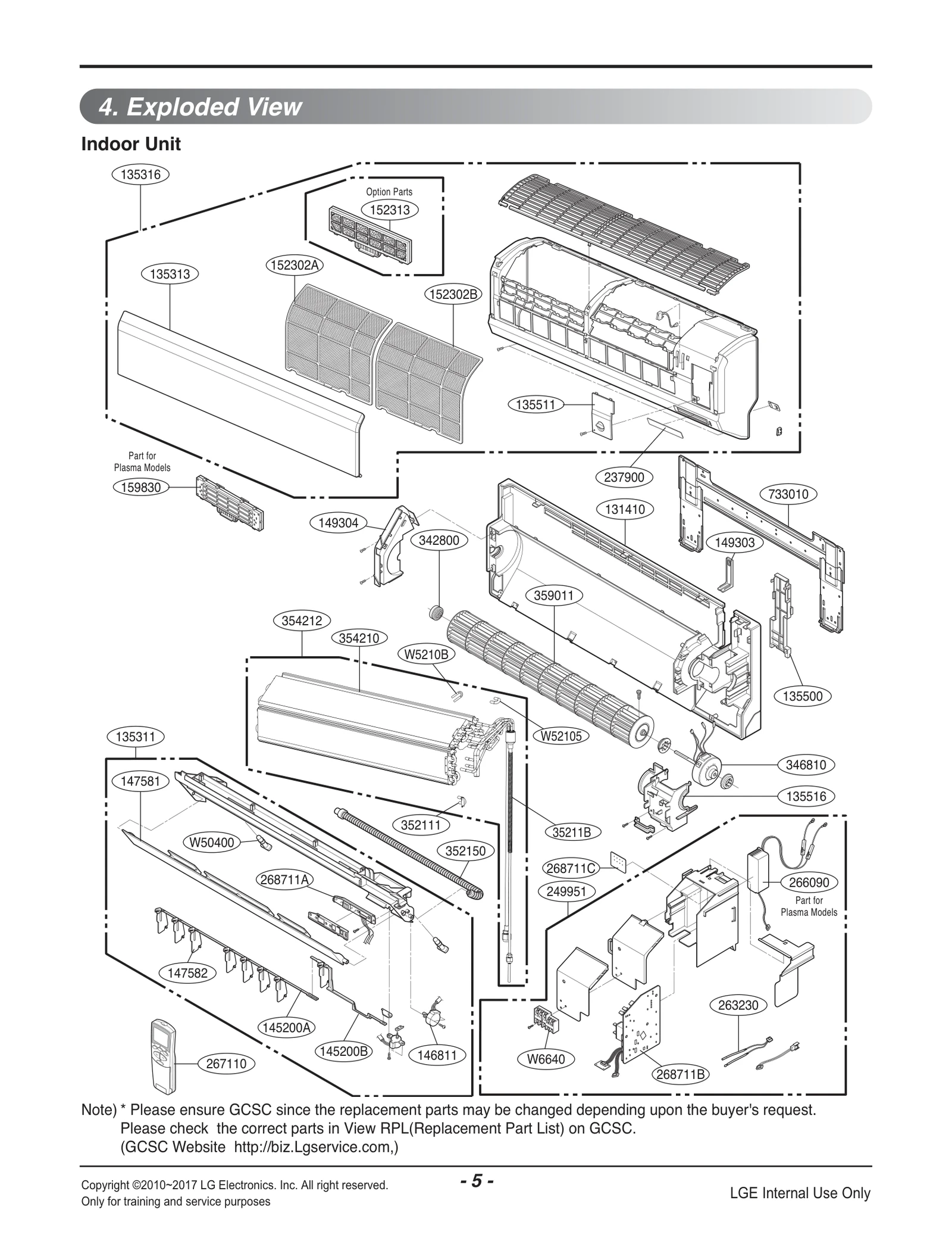 Indoor Control Case Assembly