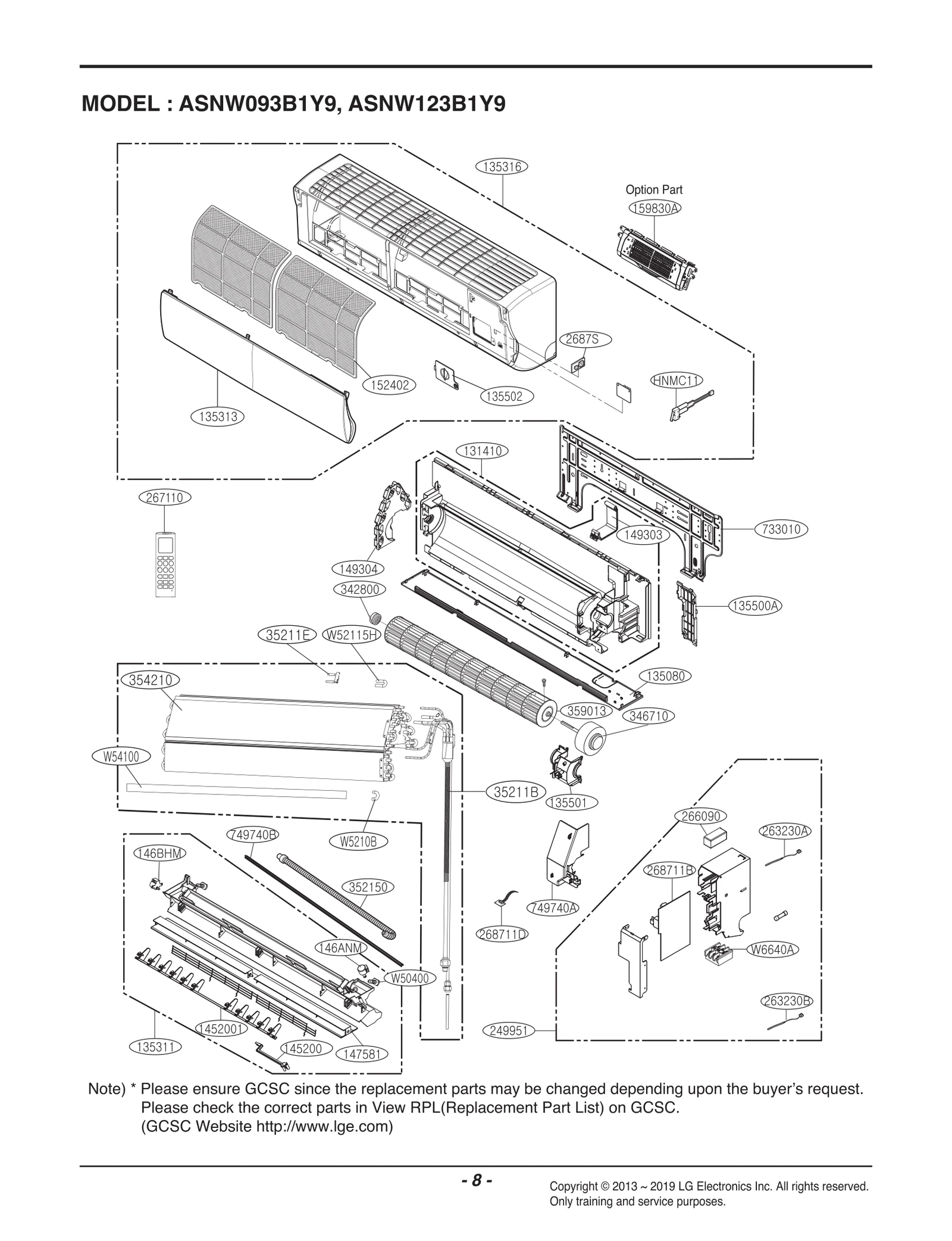 Power Control Board Assembly (PCB)