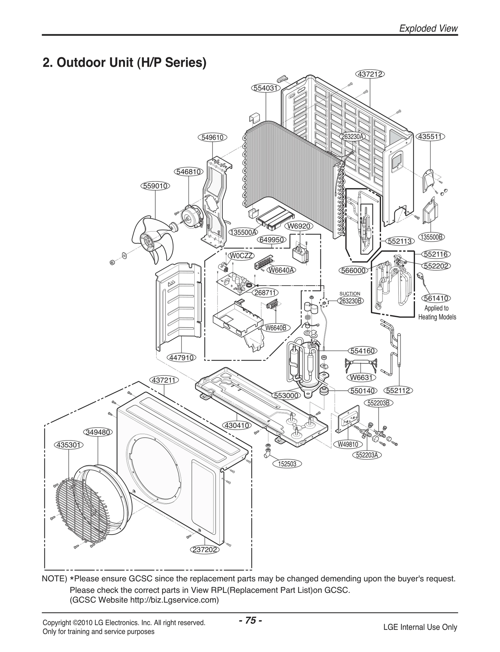 Reverse Tube Assembly