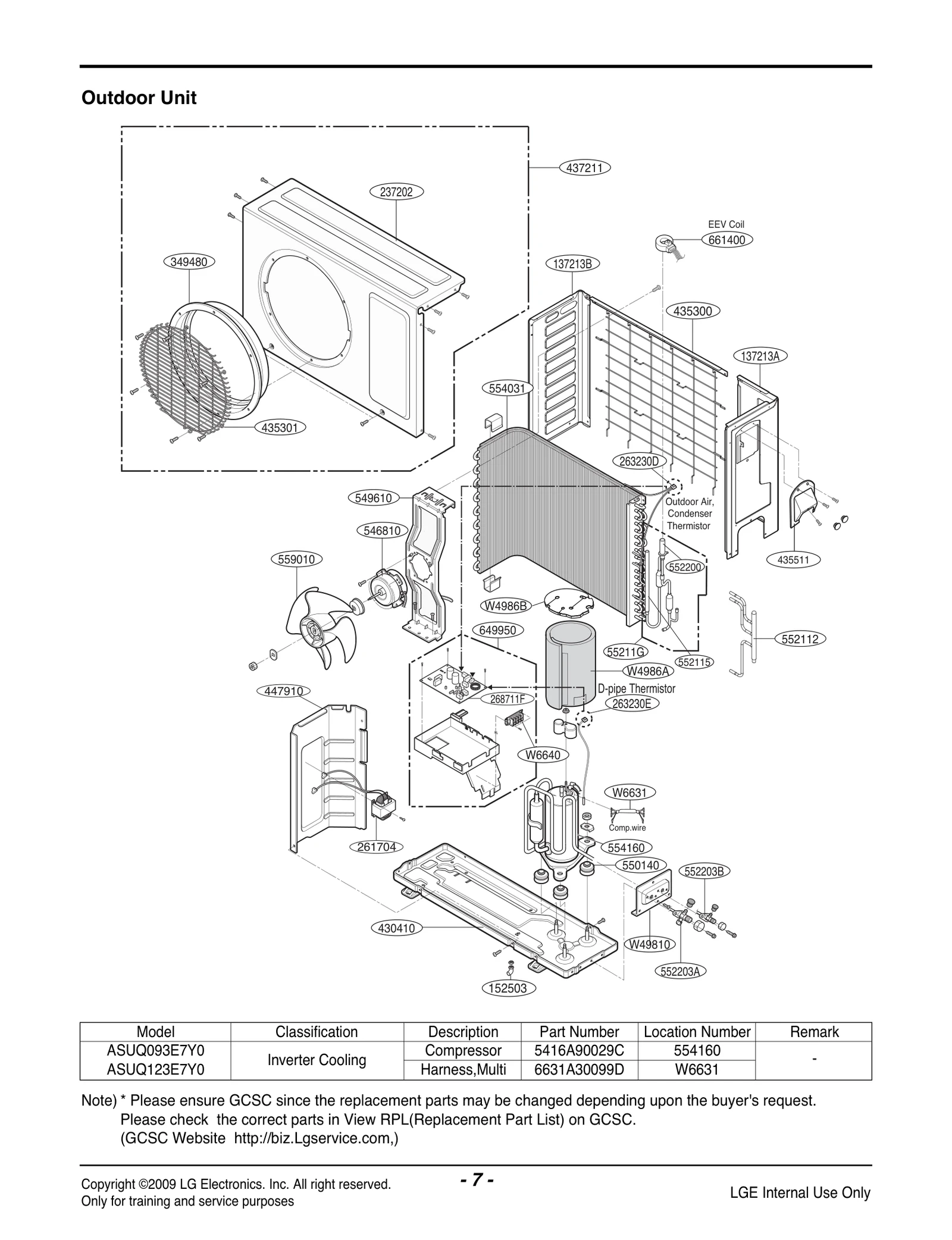 Outdoor Menifold Tube Assembly
