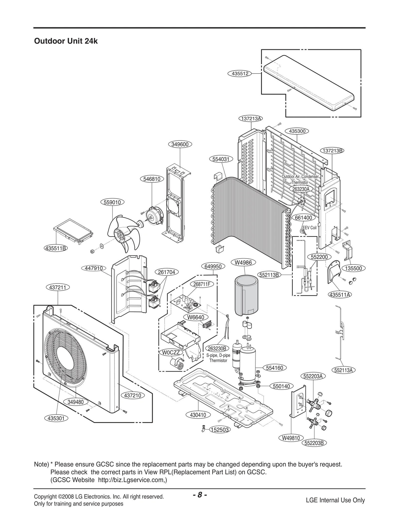 Bending Condenser Assembly