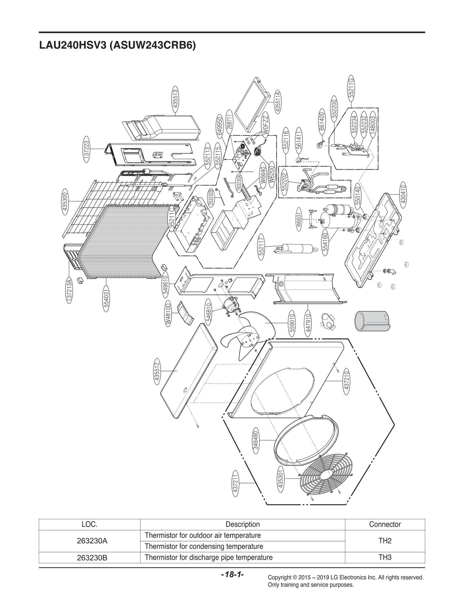 Control Assembly (Outdoor Case)