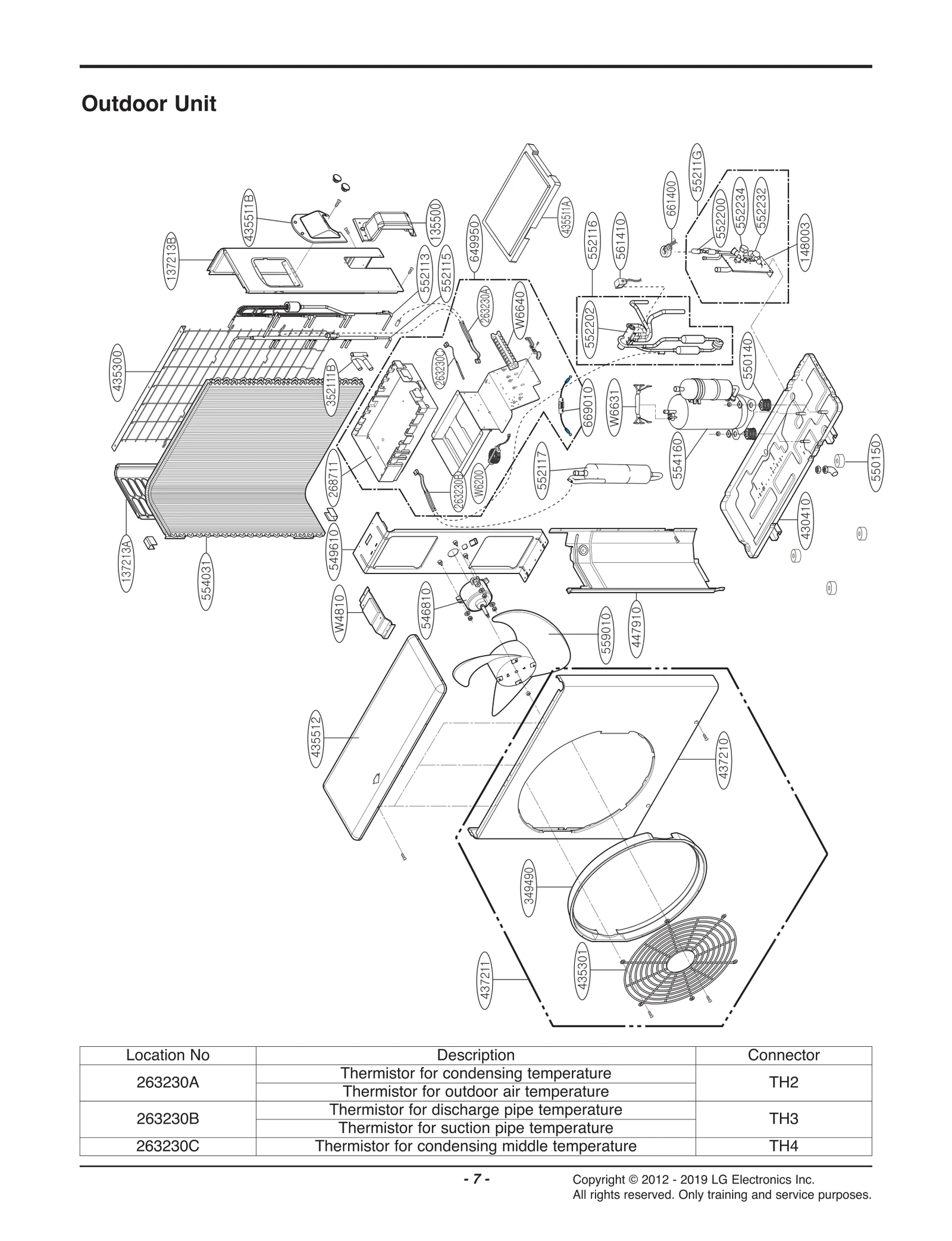 Outdoor Control Assembly Case
