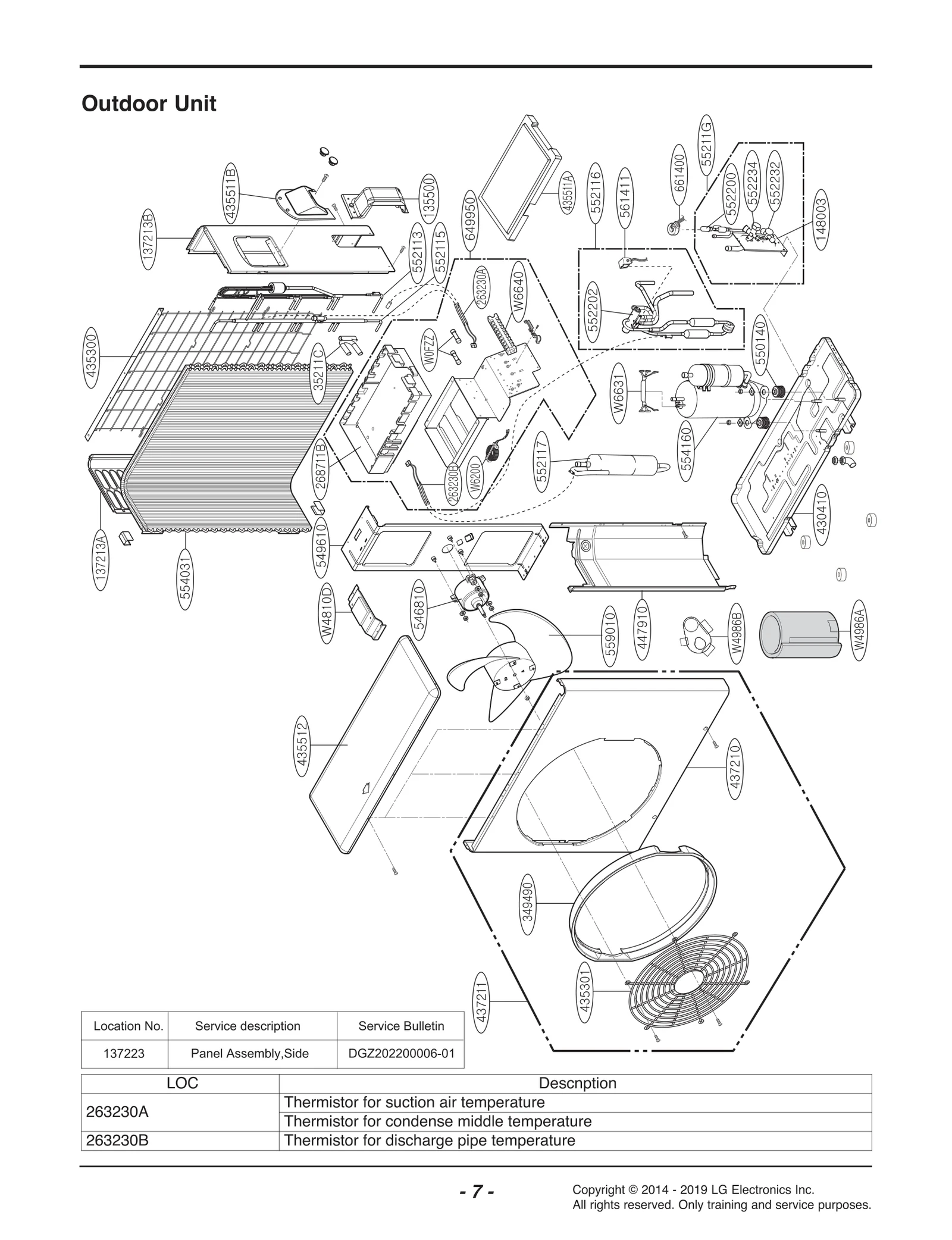 Outdoor Case Control Assembly