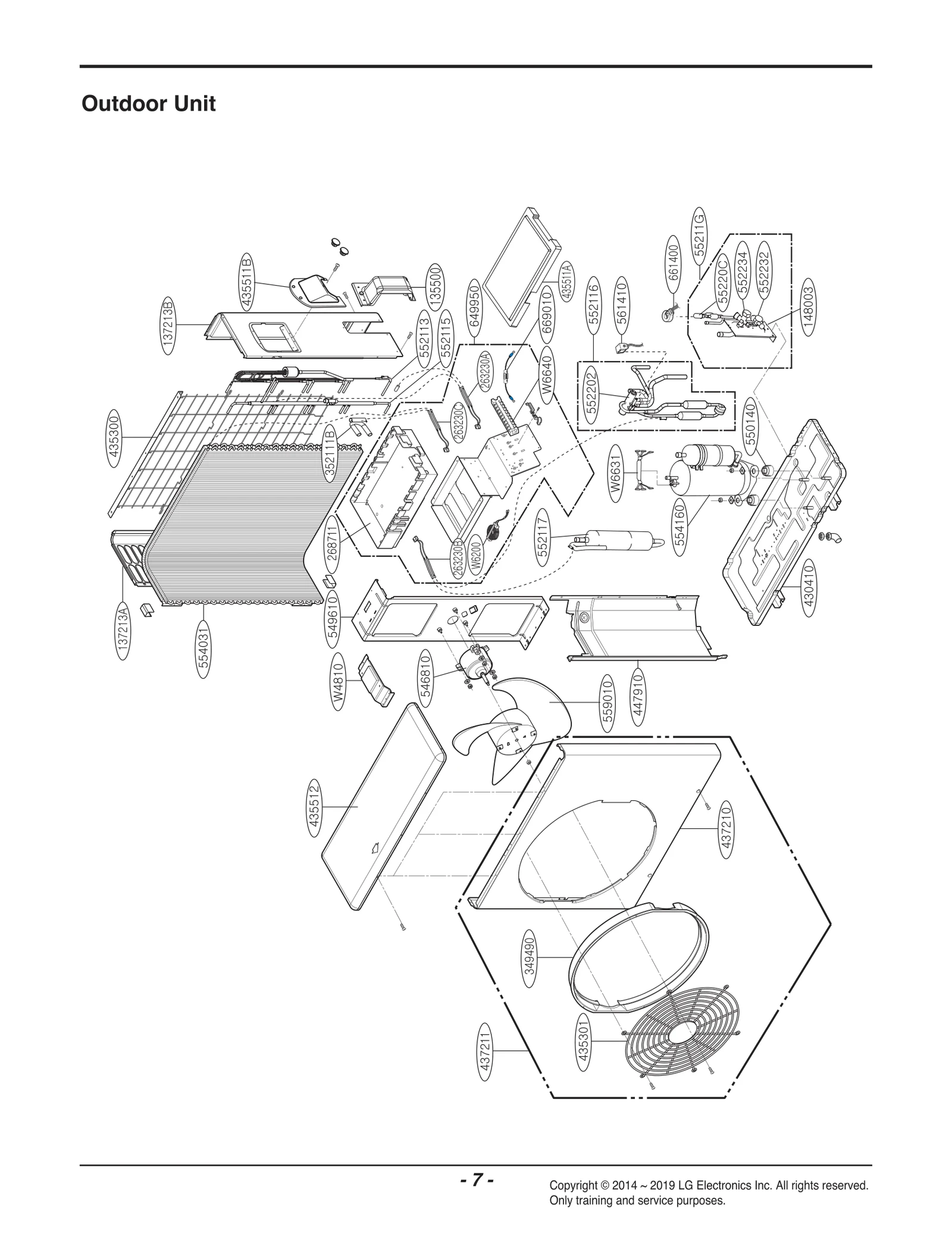 Outdoor Control Assembly Case