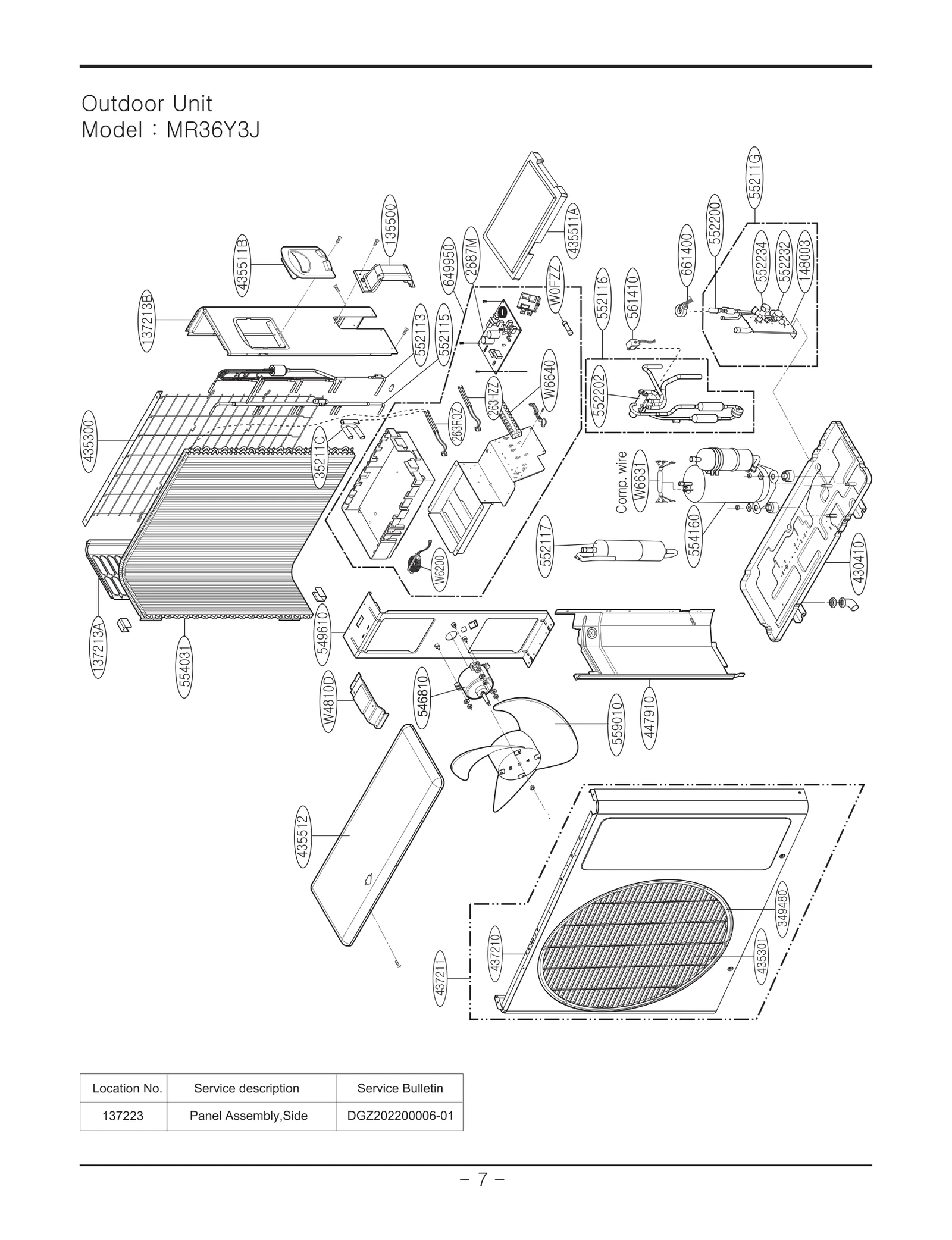 Outdoor Control Assembly Case