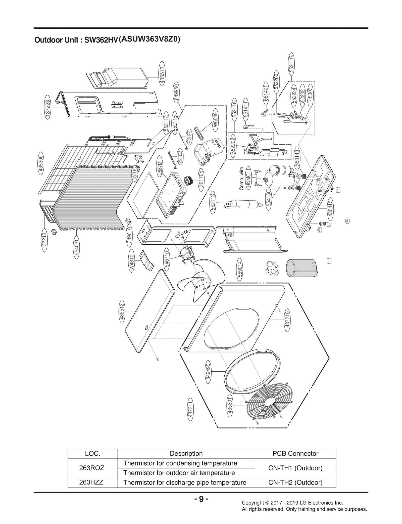 Outdoor Control Assembly Case