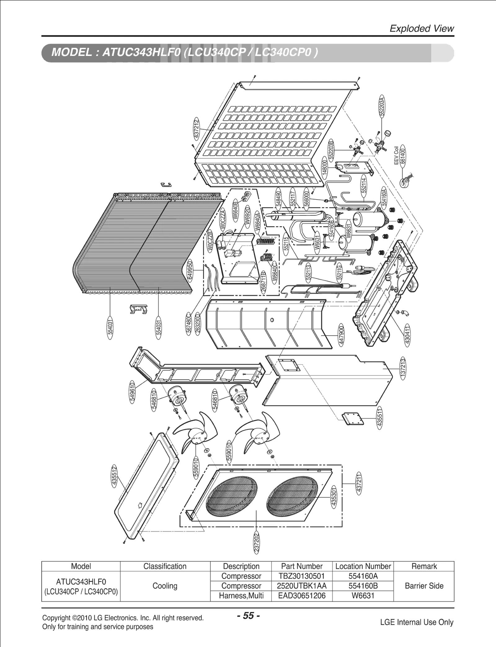 Bending Condenser Assembly