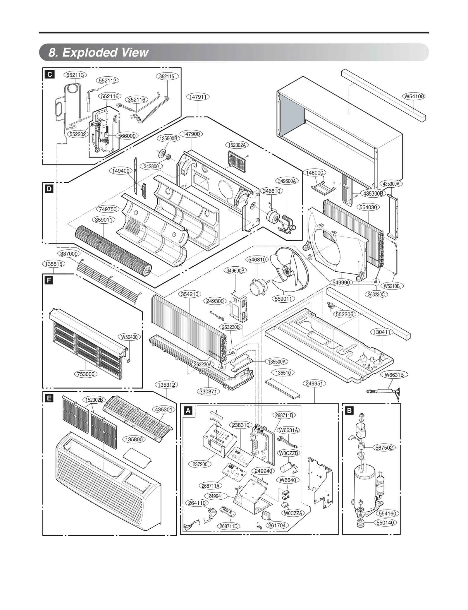 Reverse Tube Assembly