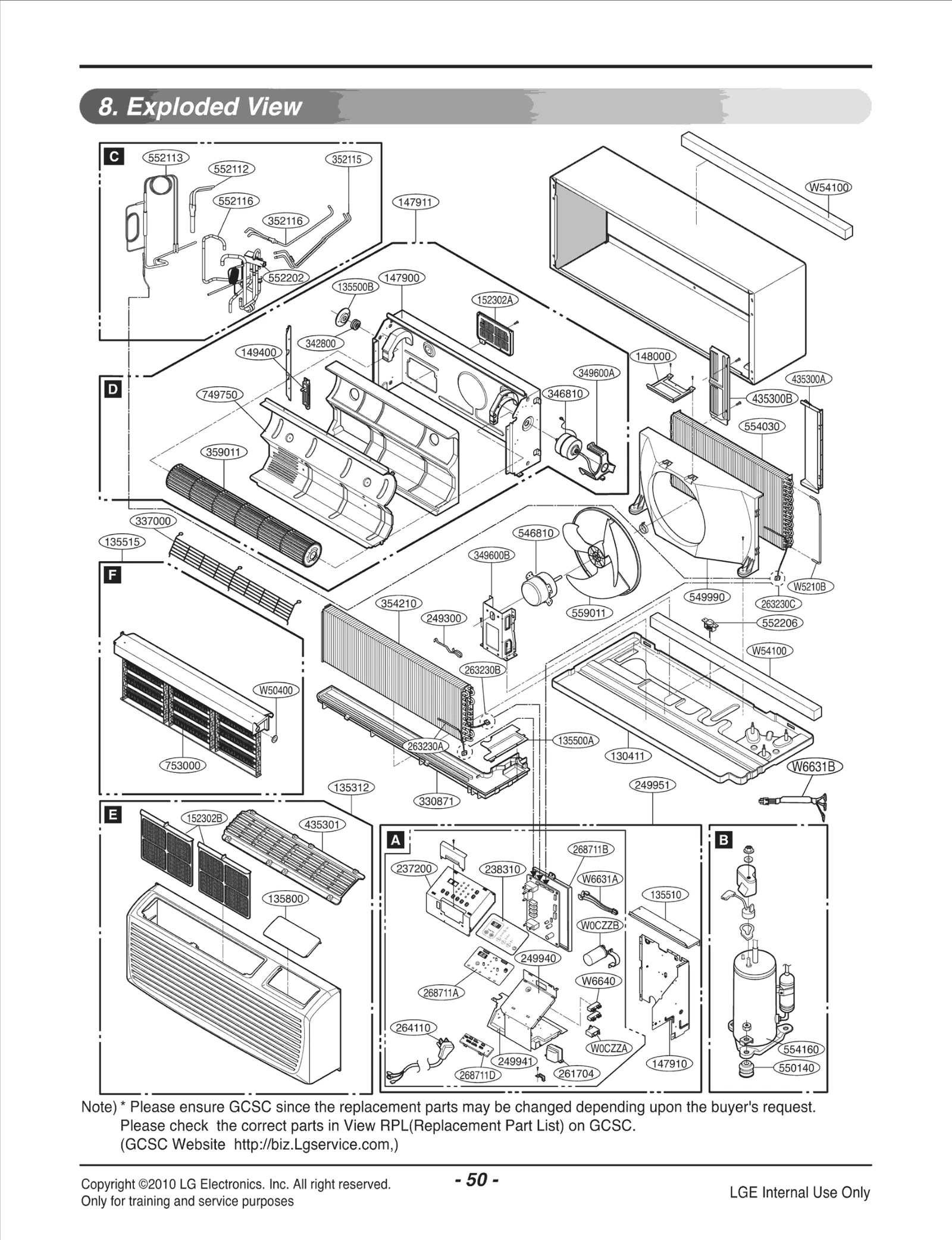 Reverse Tube Assembly