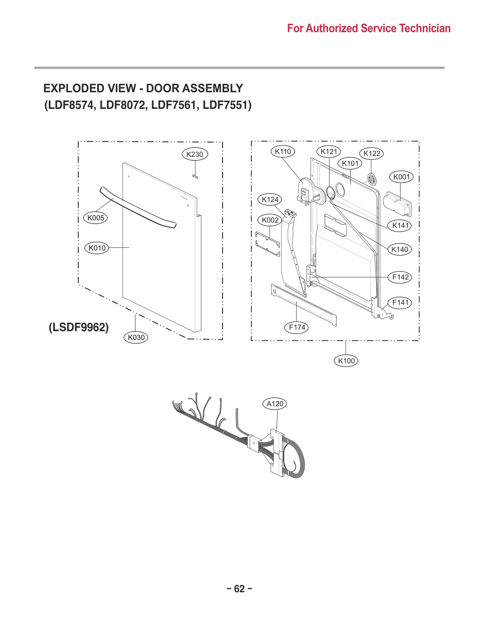 Door Liner Assembly