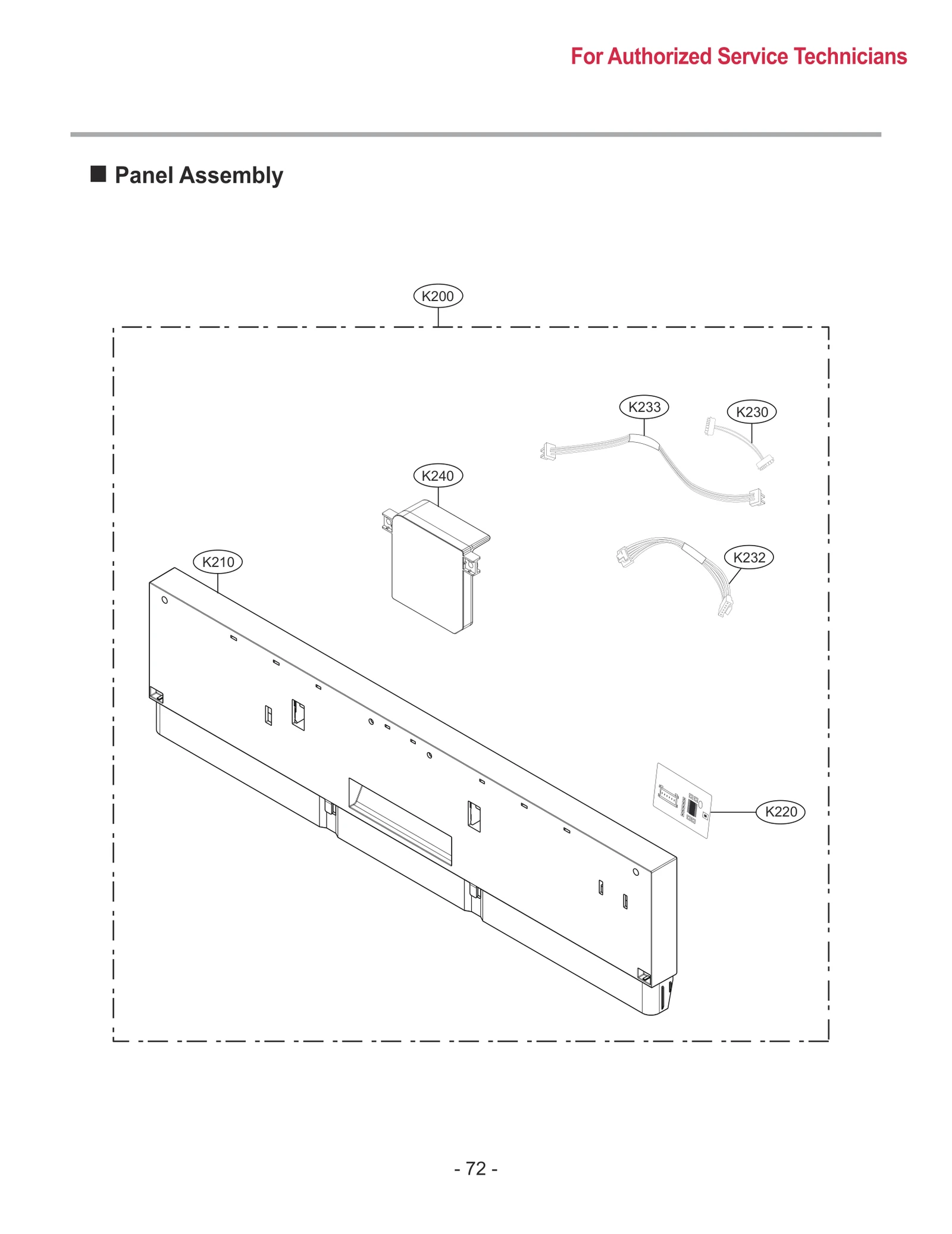 Display Printed Circuit Board Assembly