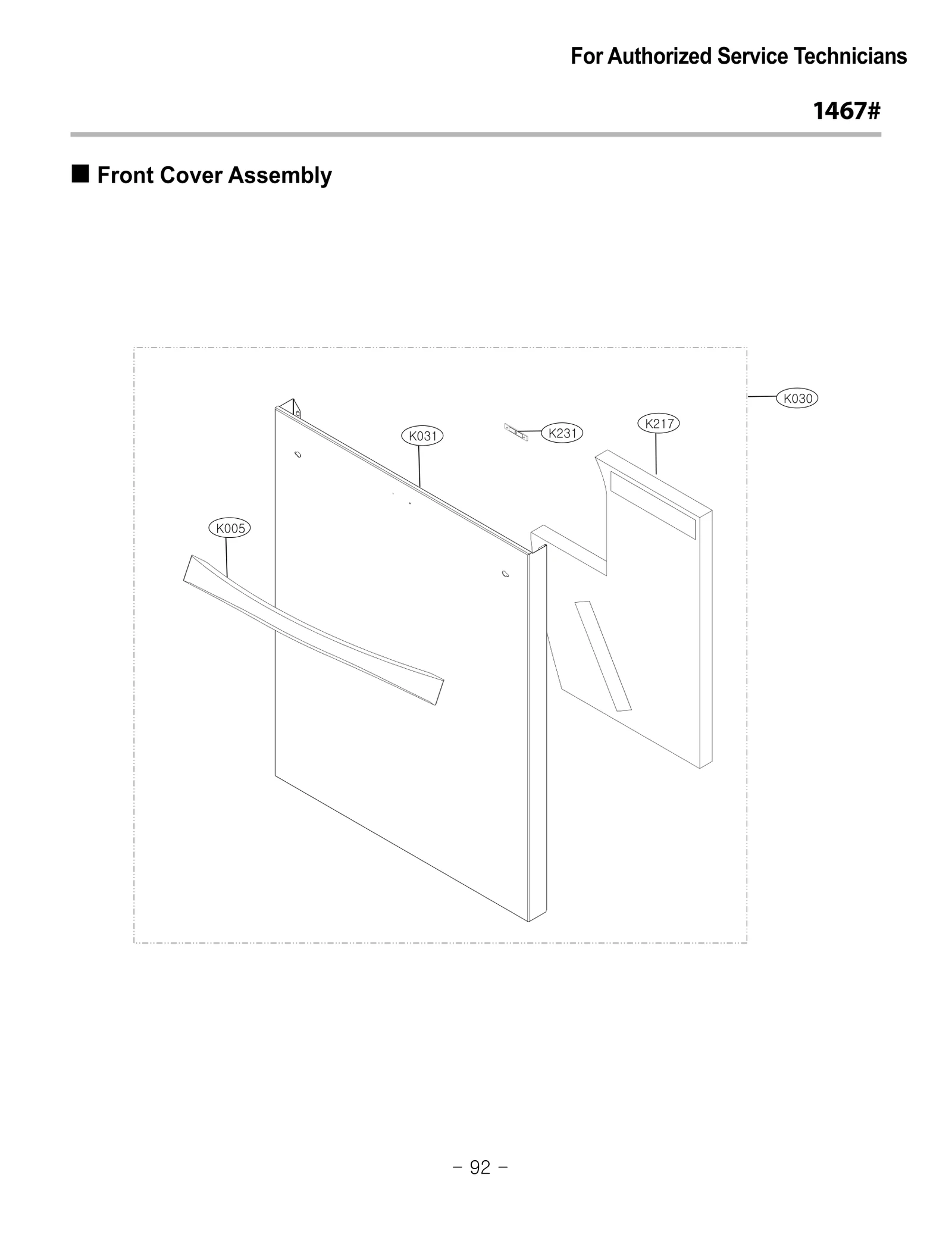 Front Cover Assembly