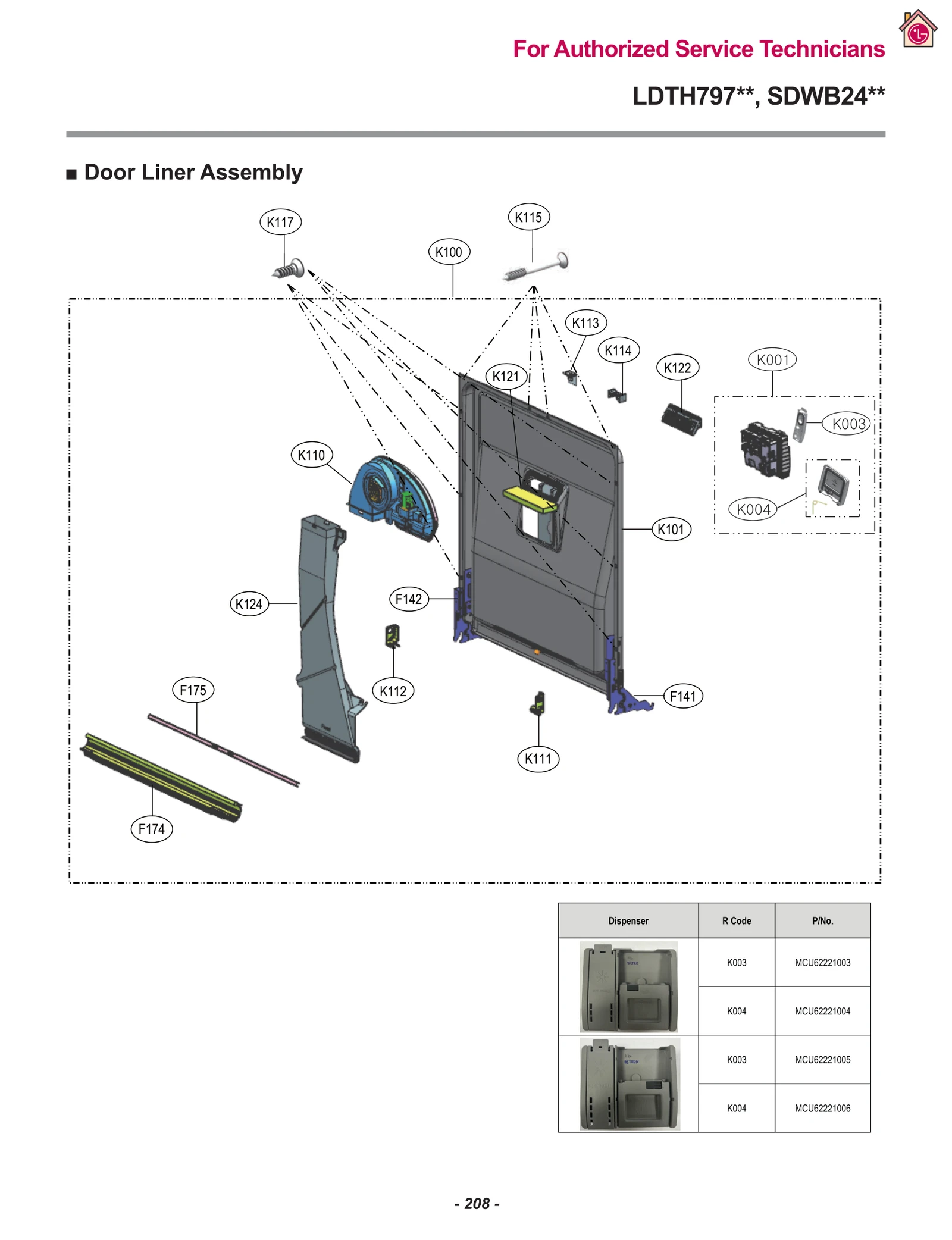 Assembly Door Liner