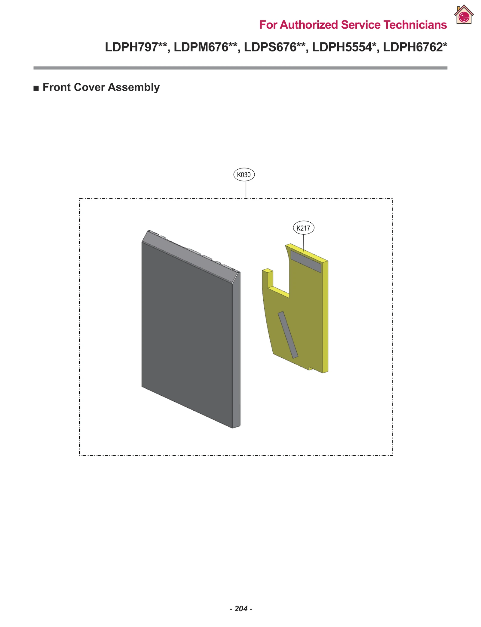 Cover Assembly,Front