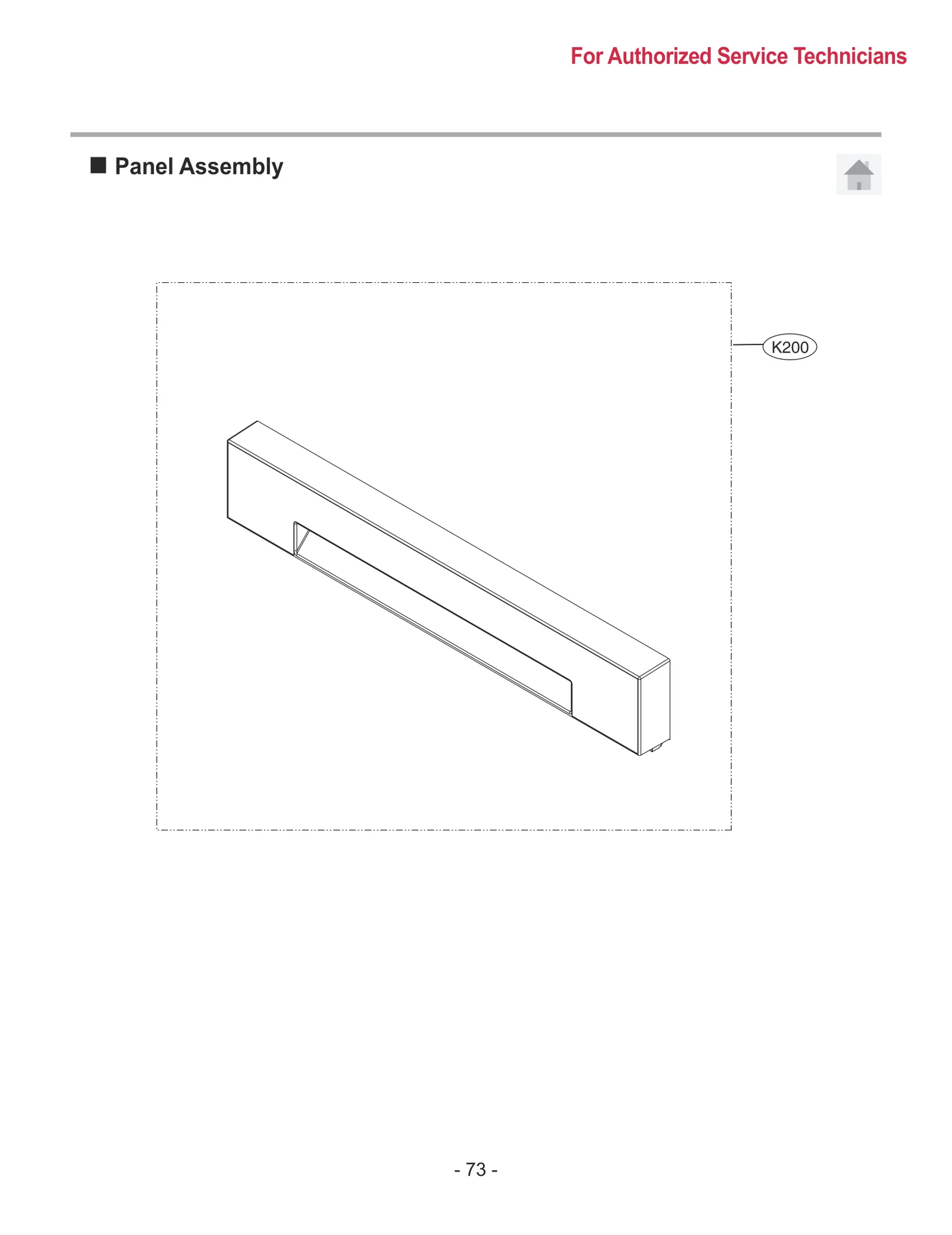 Control Panel Assembly