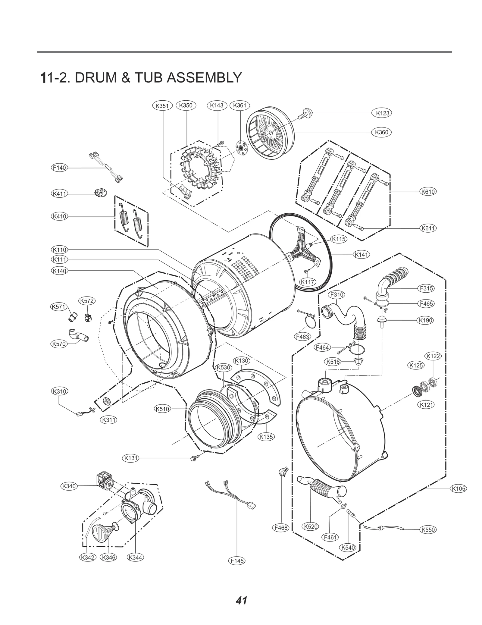 Tub Assembly Inner Drum