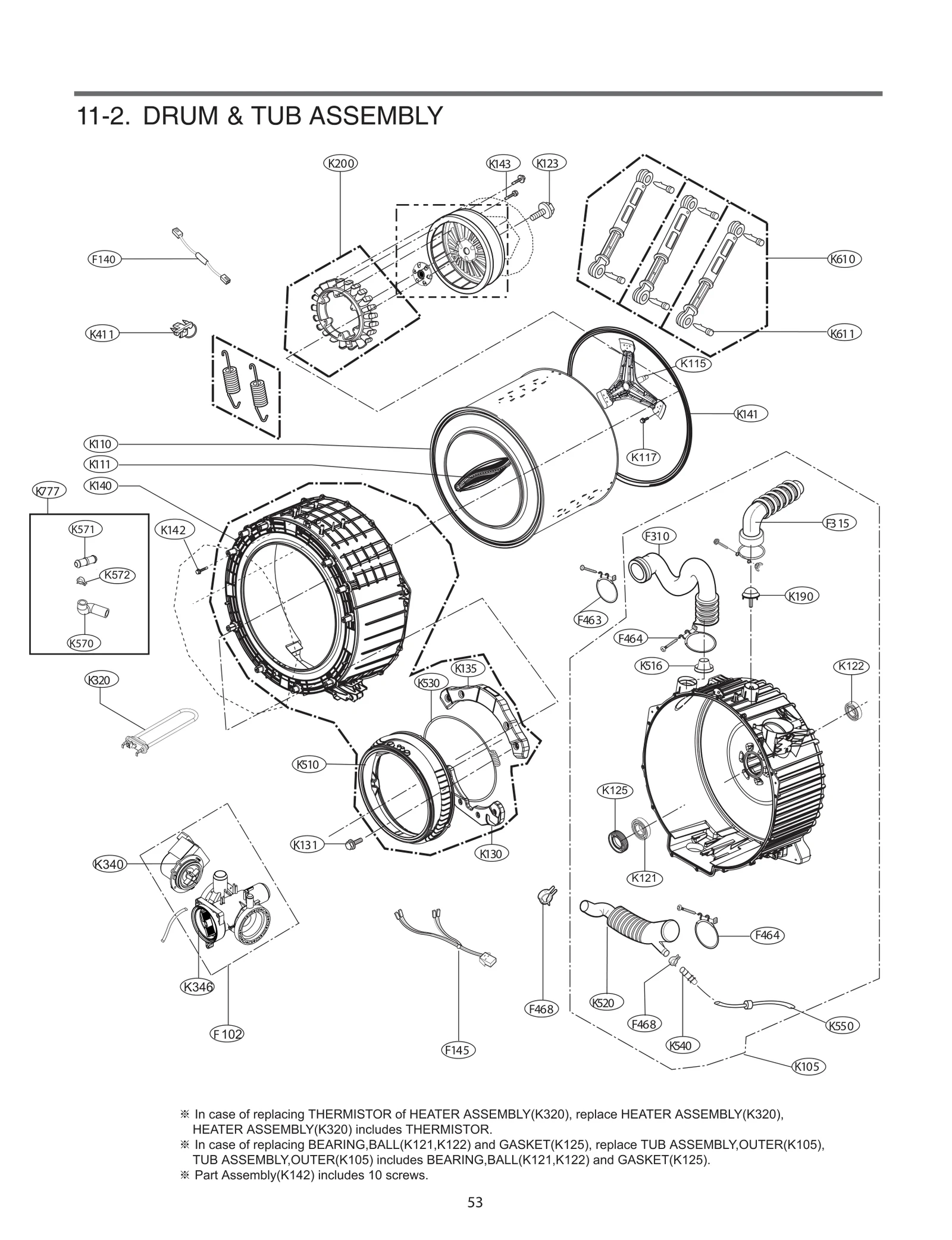 Pump Assembly, Drain