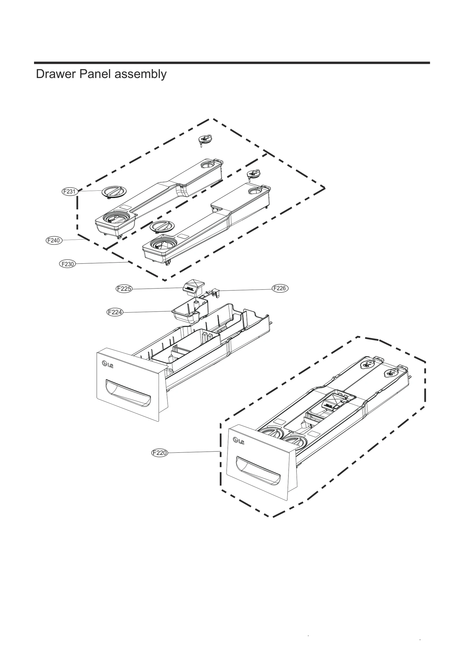 Panel Assembly, Drawer