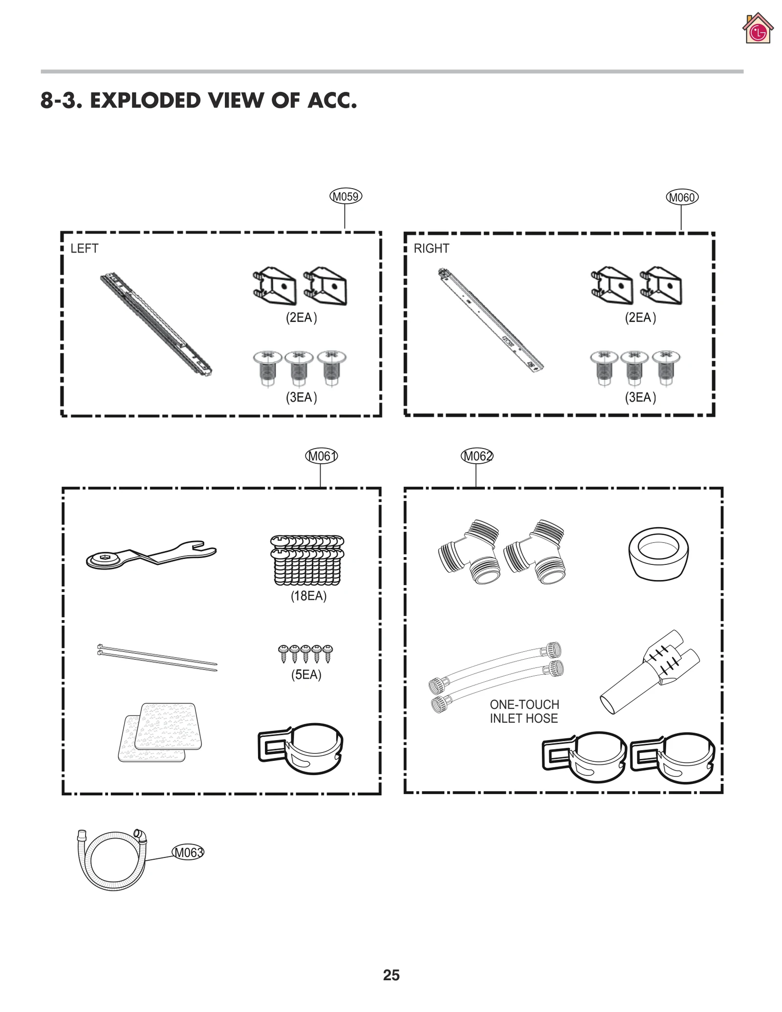 Slider Parts Assembly