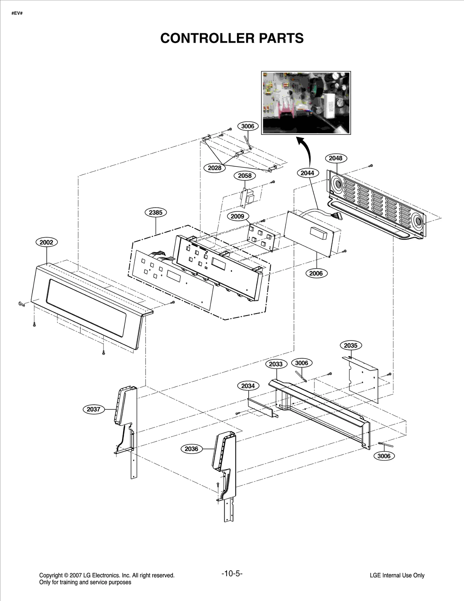 Service Parts Controller Assembly